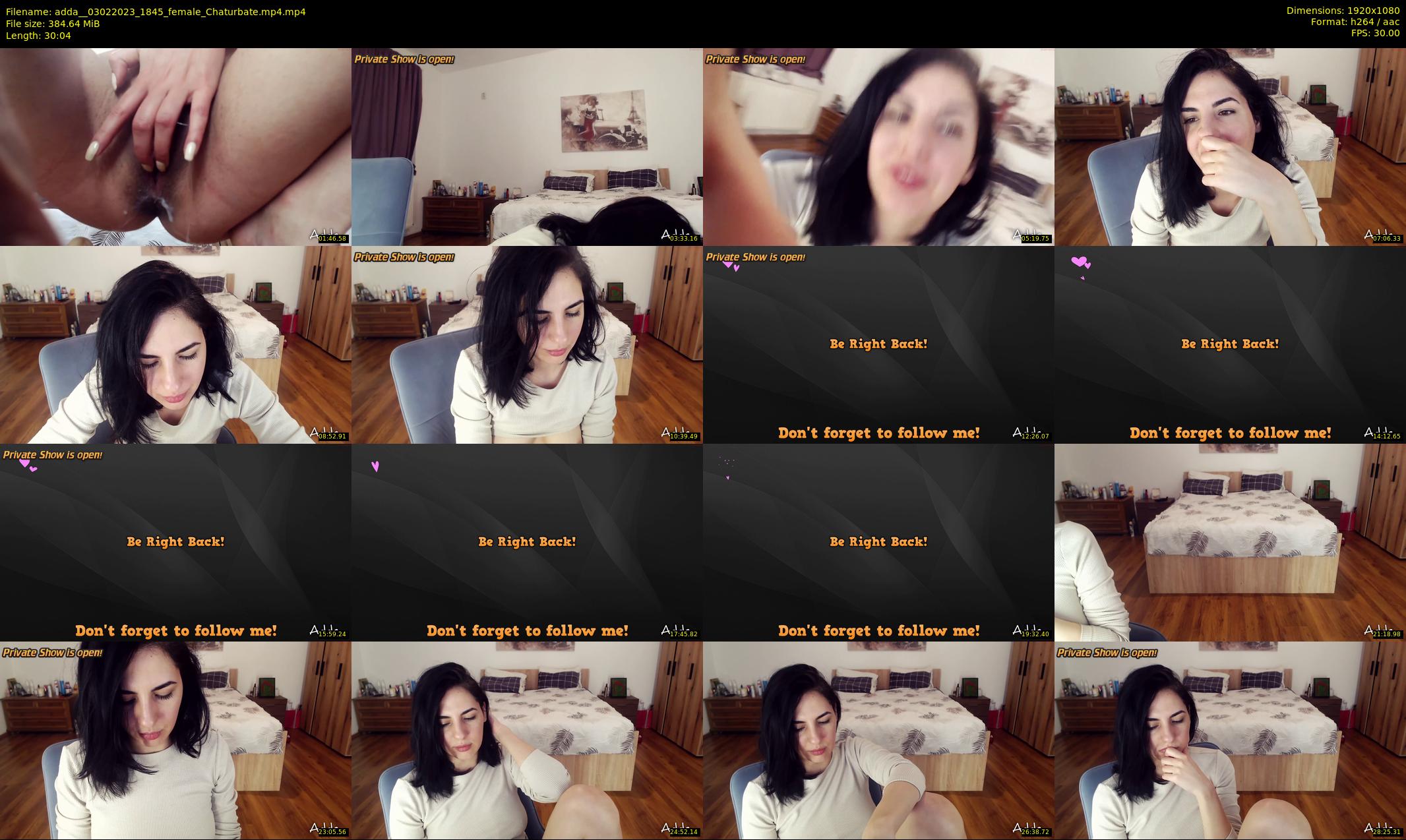 adda_ — 31 minute Chaturbate female cam show recording, 1080p, Feb 3, 2023