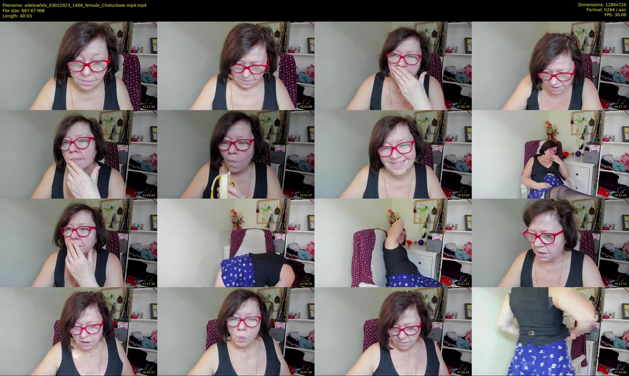 adelewildx — 41 minute Chaturbate female cam show recording, 720p, Feb 3, 2023