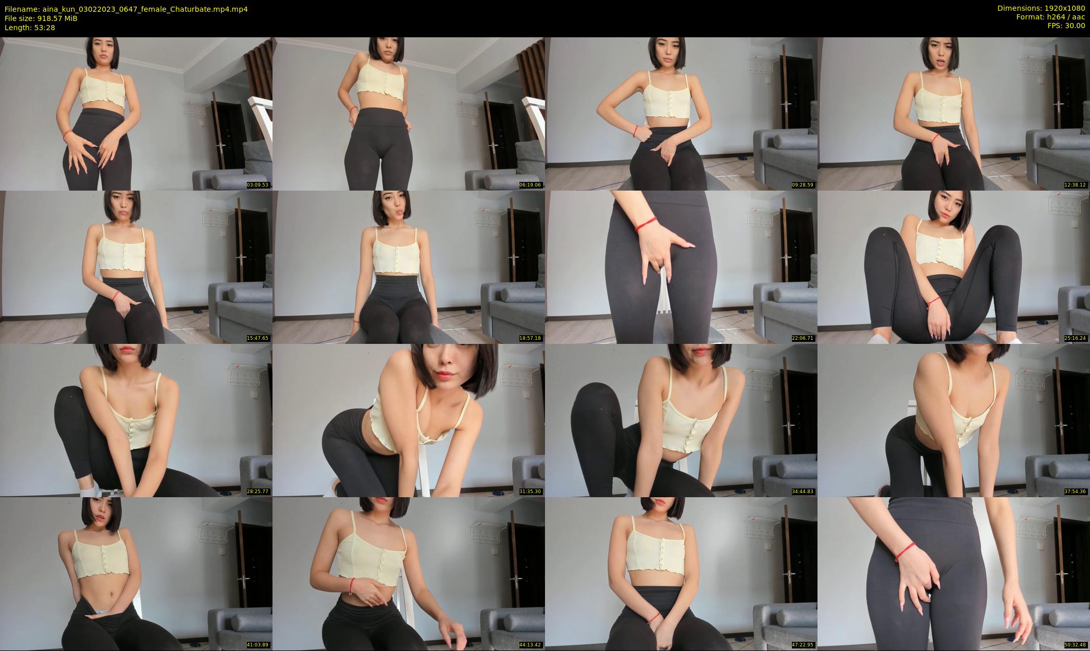 aina_kun — 54 minute Chaturbate female cam show recording, 1080p, Feb 3, 2023