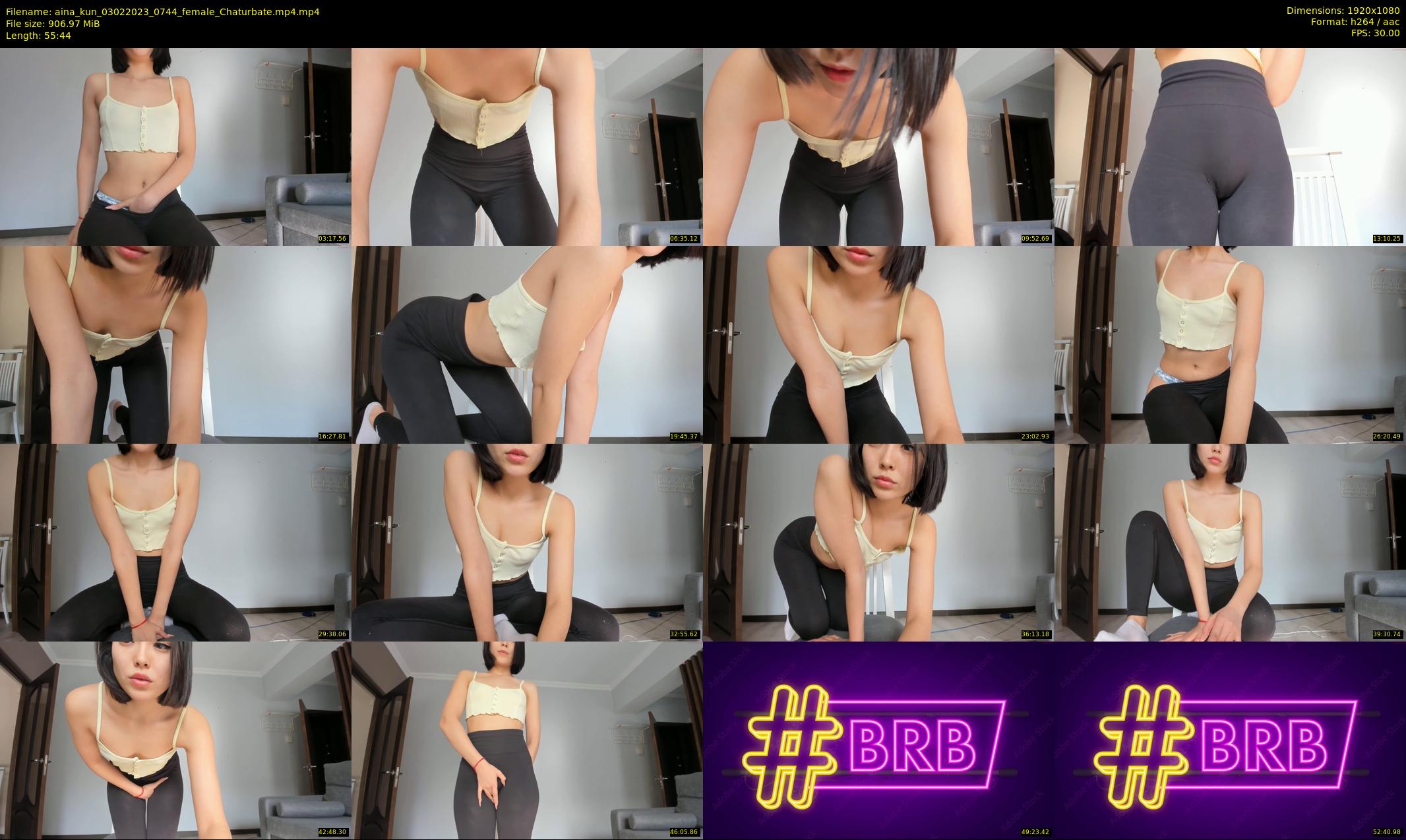 aina_kun — 56 minute Chaturbate female cam show recording, 1080p, Feb 3, 2023