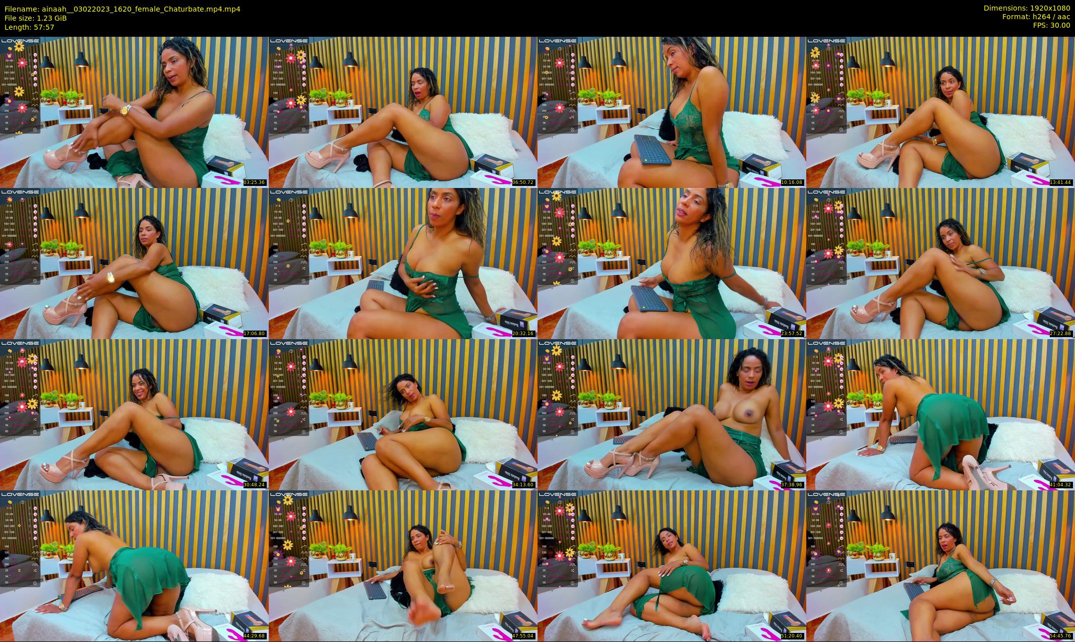 ainaah_ — 58 minute Chaturbate female cam show recording, 1080p, Feb 3, 2023