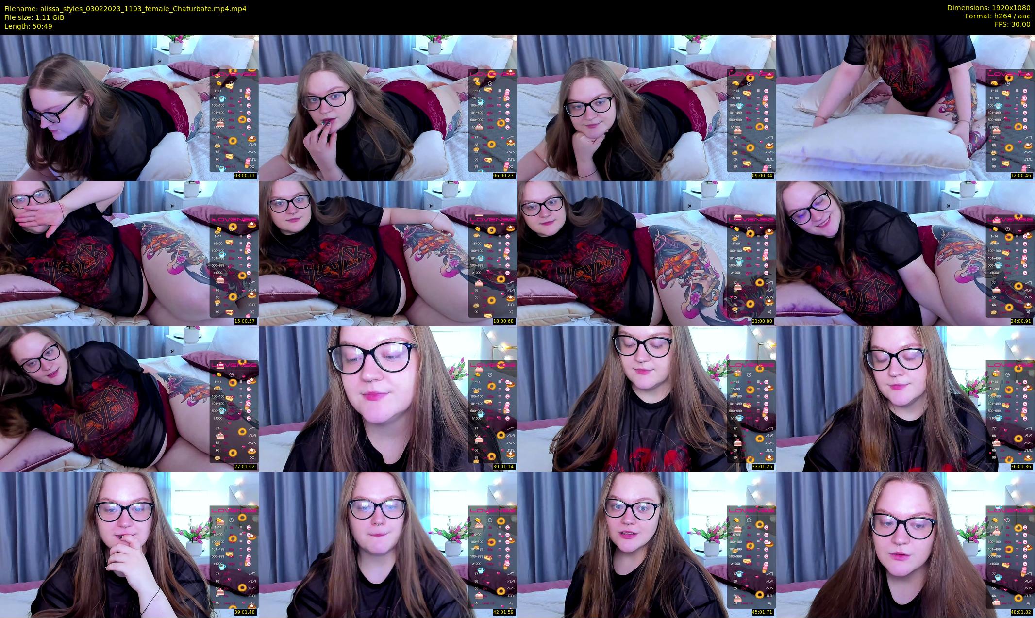 alissa_styles — 51 minute Chaturbate female cam show recording, 1080p, Feb 3, 2023