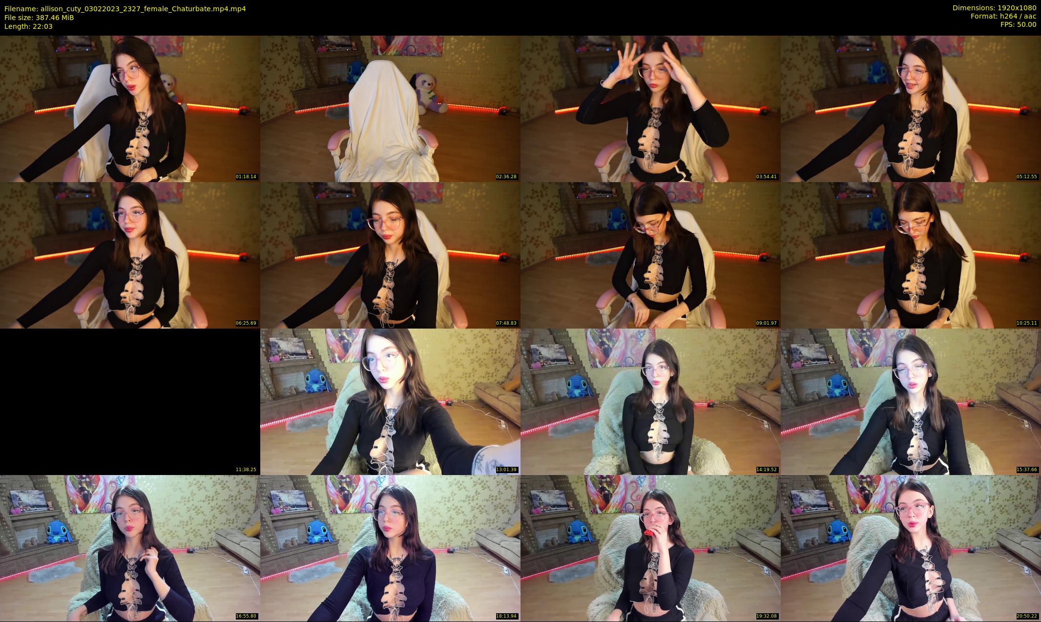 allison_cuty — 23 minute Chaturbate female cam show recording, 1080p, Feb 3, 2023