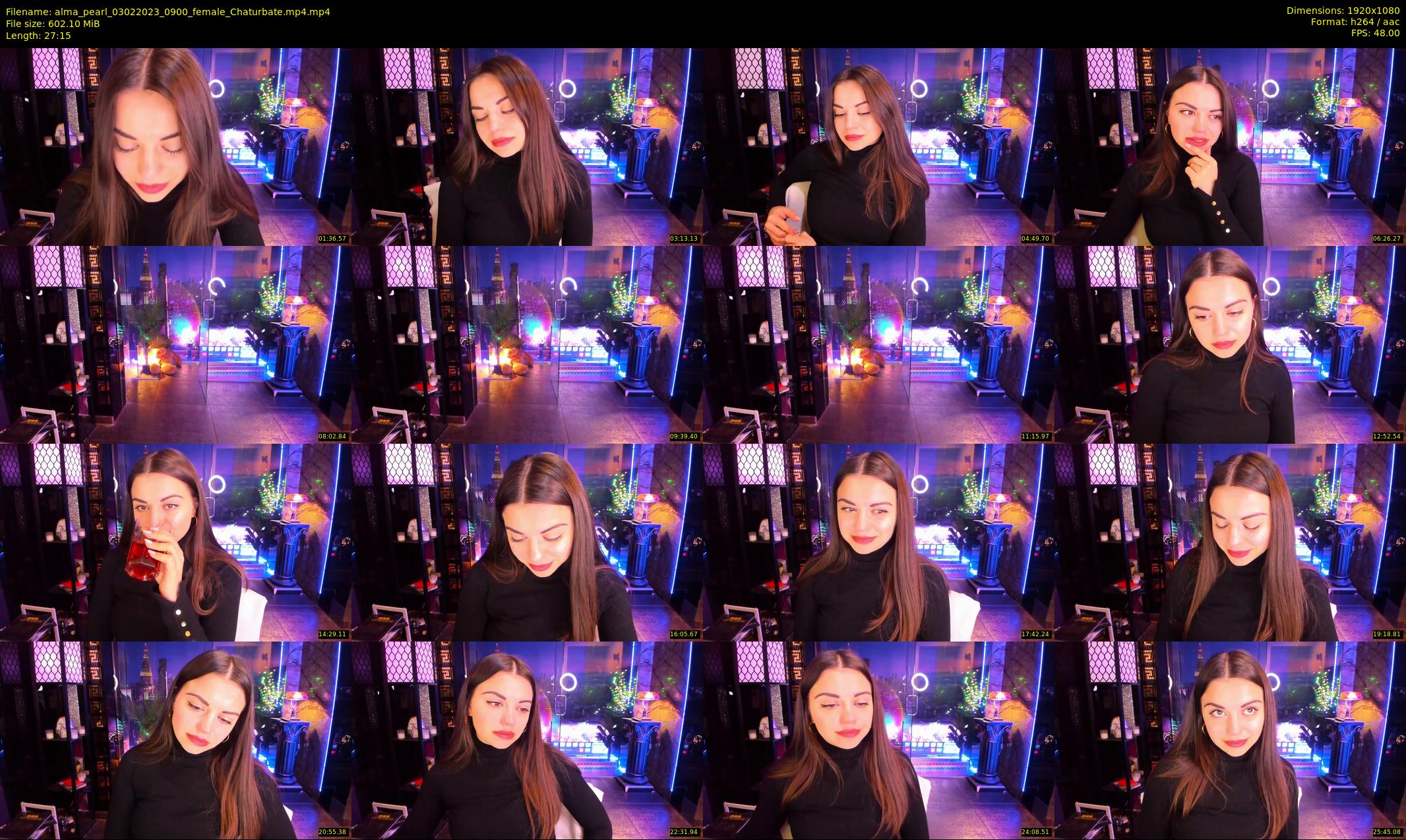 alma_pearl — 28 minute Chaturbate female cam show recording, 1080p, Feb 3, 2023