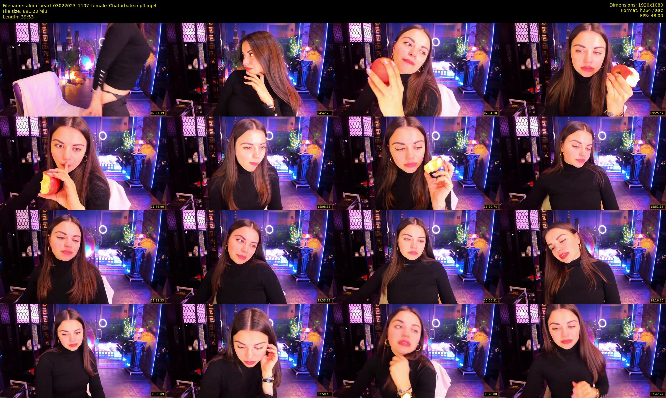 alma_pearl — 40 minute Chaturbate female cam show recording, 1080p, Feb 3, 2023