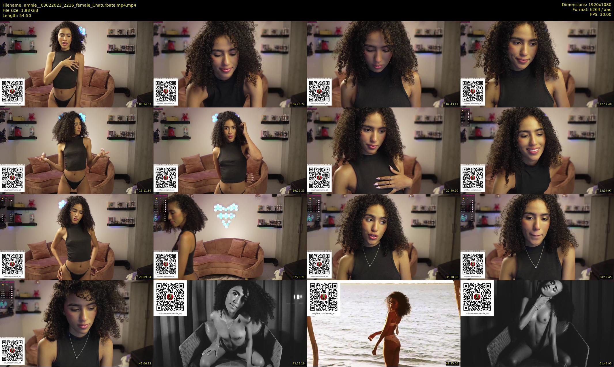 amnie_ — 55 minute Chaturbate female cam show recording, 1080p, Feb 3, 2023