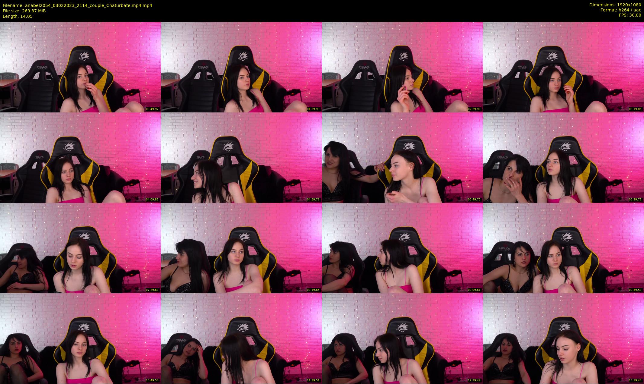 anabel2054 — 15 minute Chaturbate female cam show recording, 1080p, Feb 3, 2023