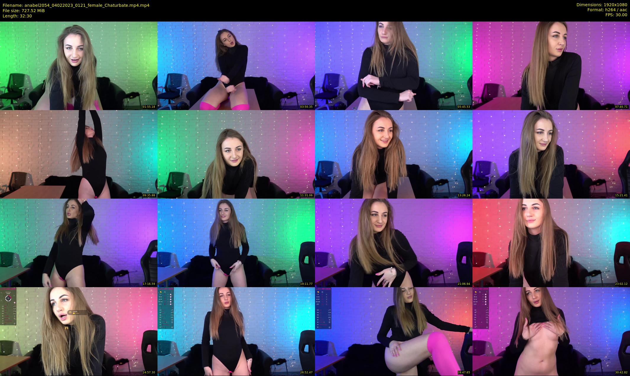 anabel2054 — 33 minute Chaturbate female cam show recording, 1080p, Feb 4, 2023