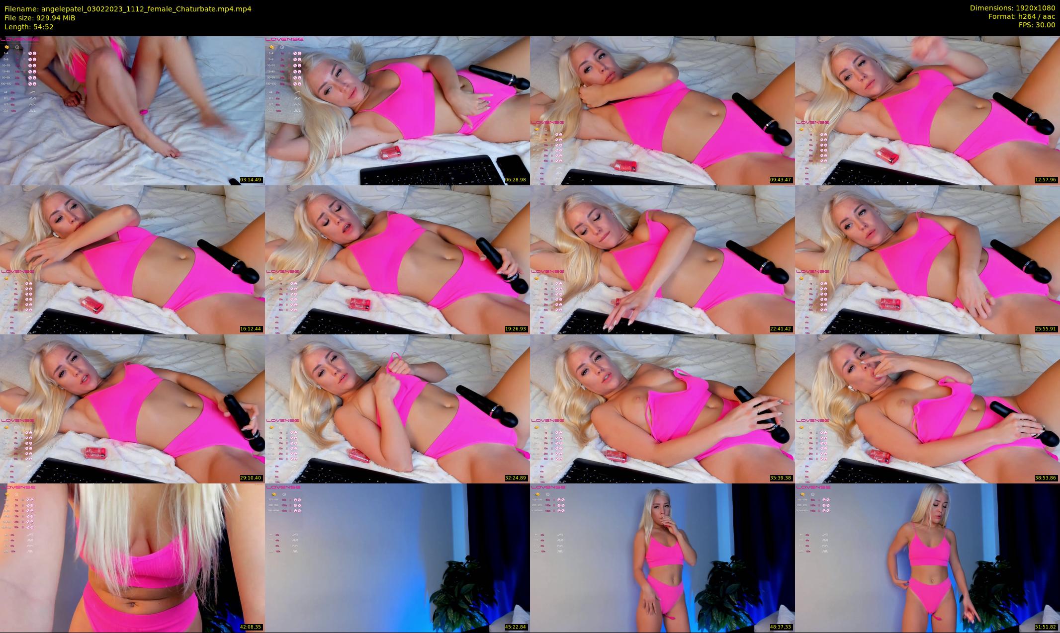 angelepatel — 55 minute Chaturbate female cam show recording, 1080p, Feb 3, 2023
