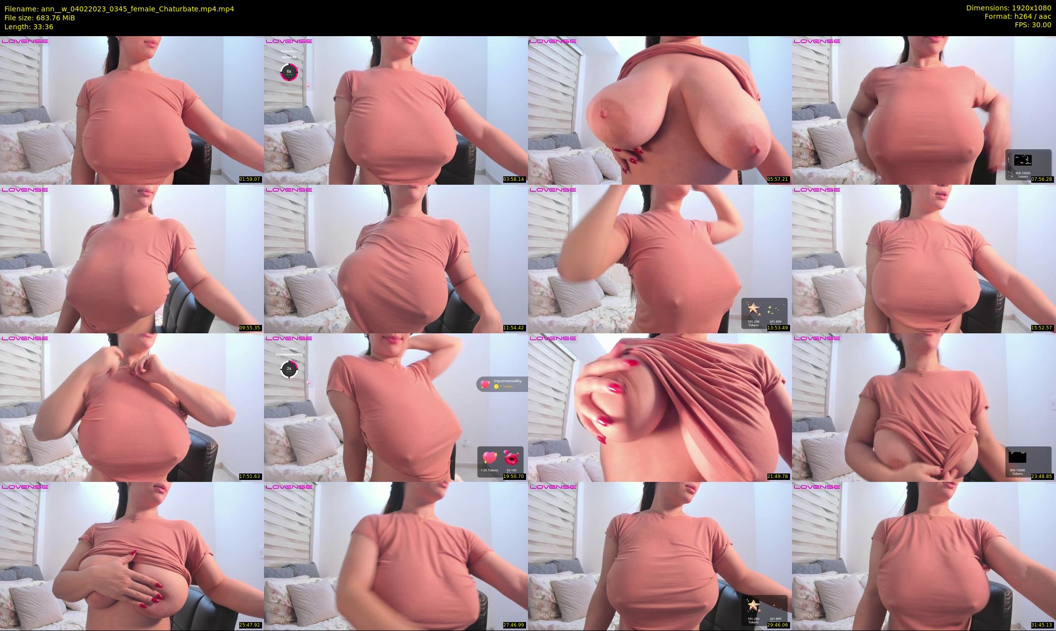 ann__w — 34 minute Chaturbate female cam show recording, 1080p, Feb 4, 2023