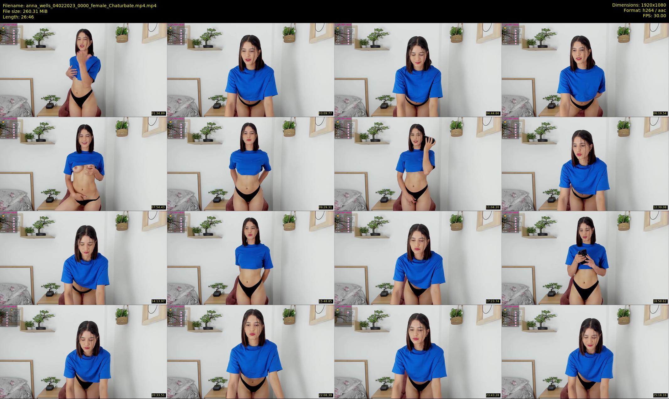anna_wells — 27 minute Chaturbate female cam show recording, 1080p, Feb 4, 2023