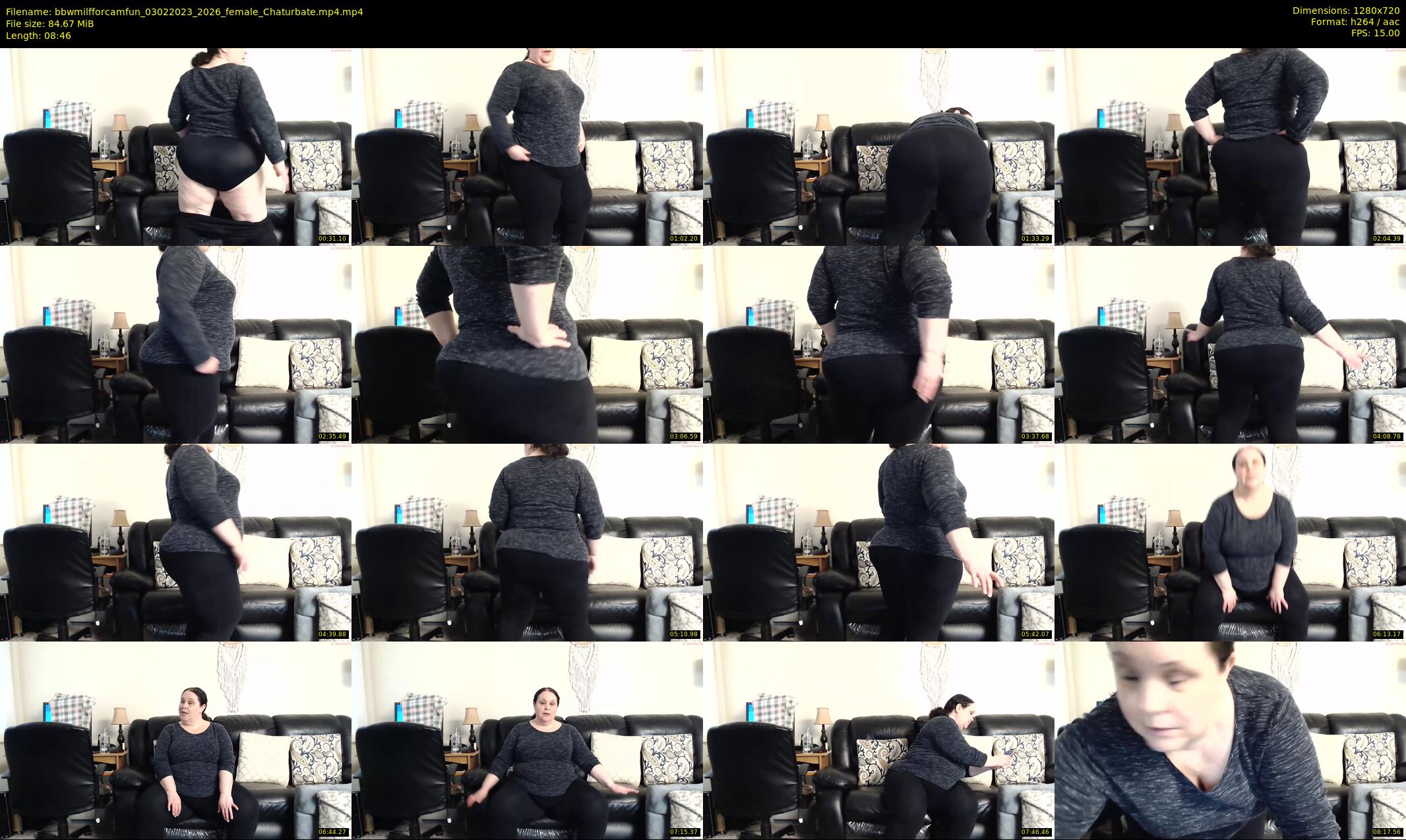 bbwmilfforcamfun — 9 minute Chaturbate female cam show recording, 720p, Feb 3, 2023