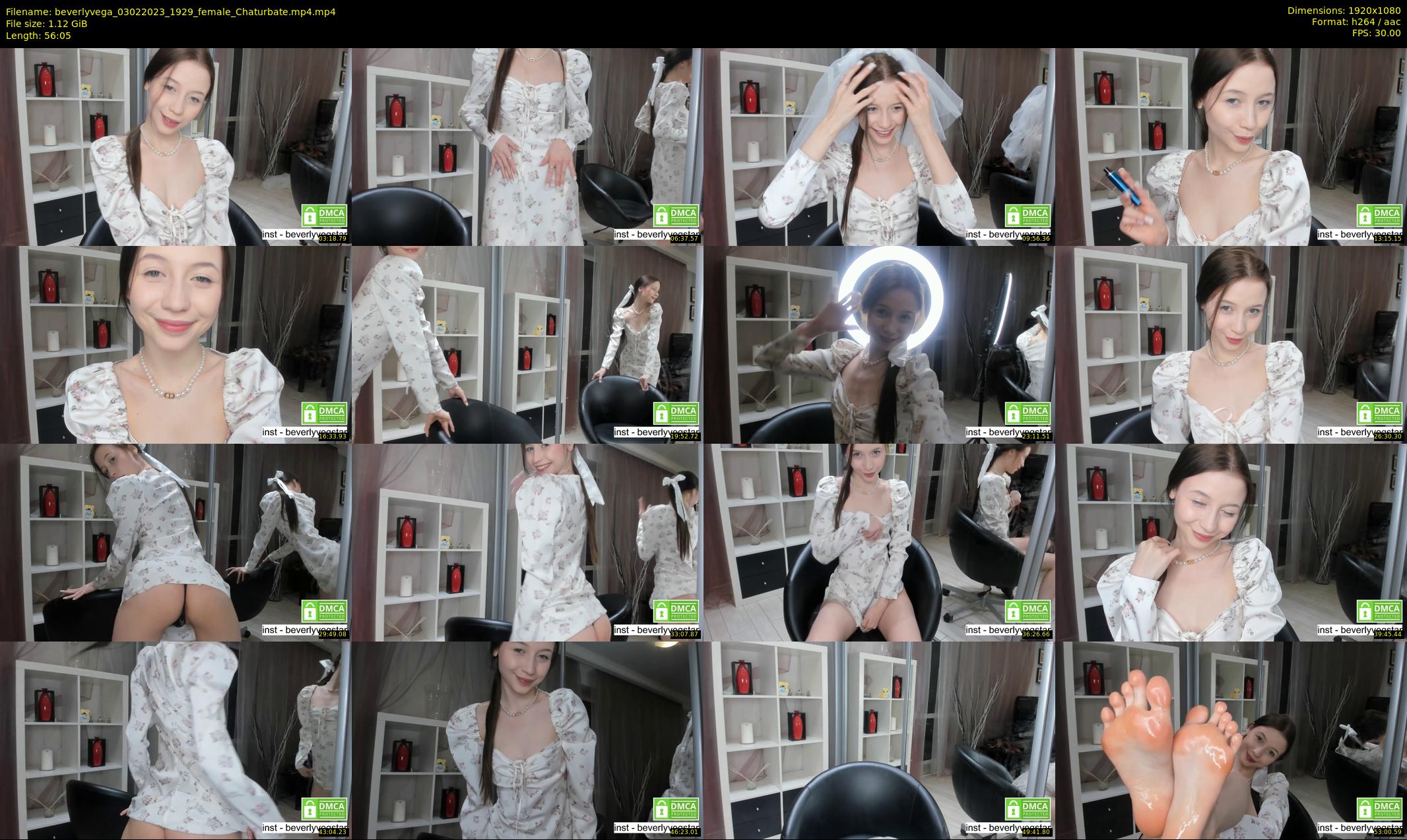 beverlyvega — 57 minute Chaturbate couple cam show recording, 1080p, Feb 3, 2023