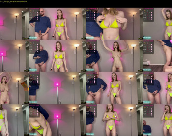 bigtitslav123 — 54 minute Chaturbate couple cam show recording, 1080p, Feb 4, 2023