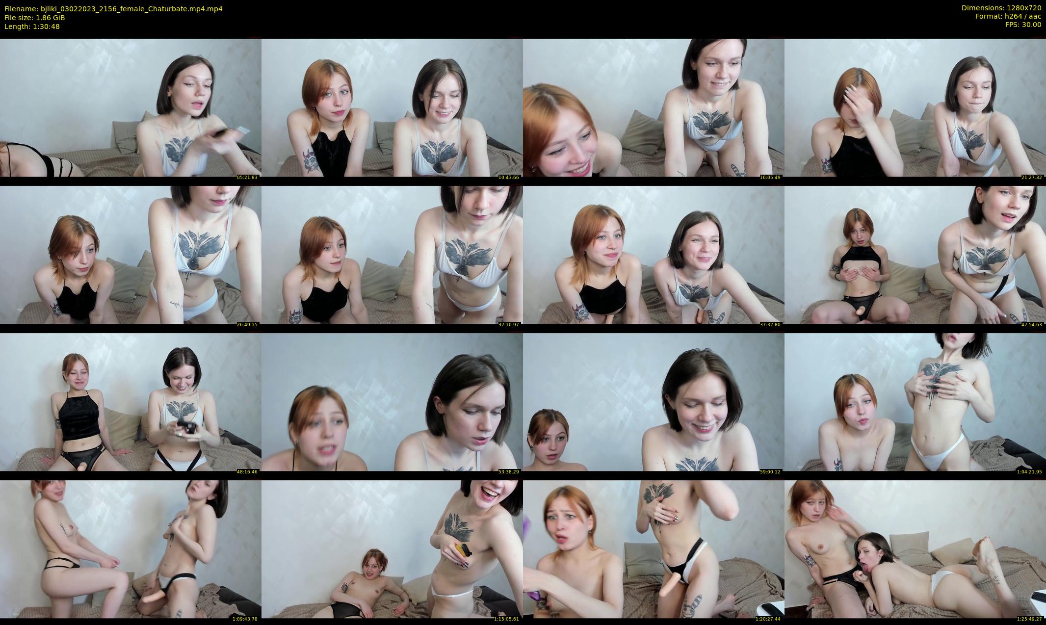 bjliki — 91 minute Chaturbate couple cam show recording, 720p, Feb 3, 2023
