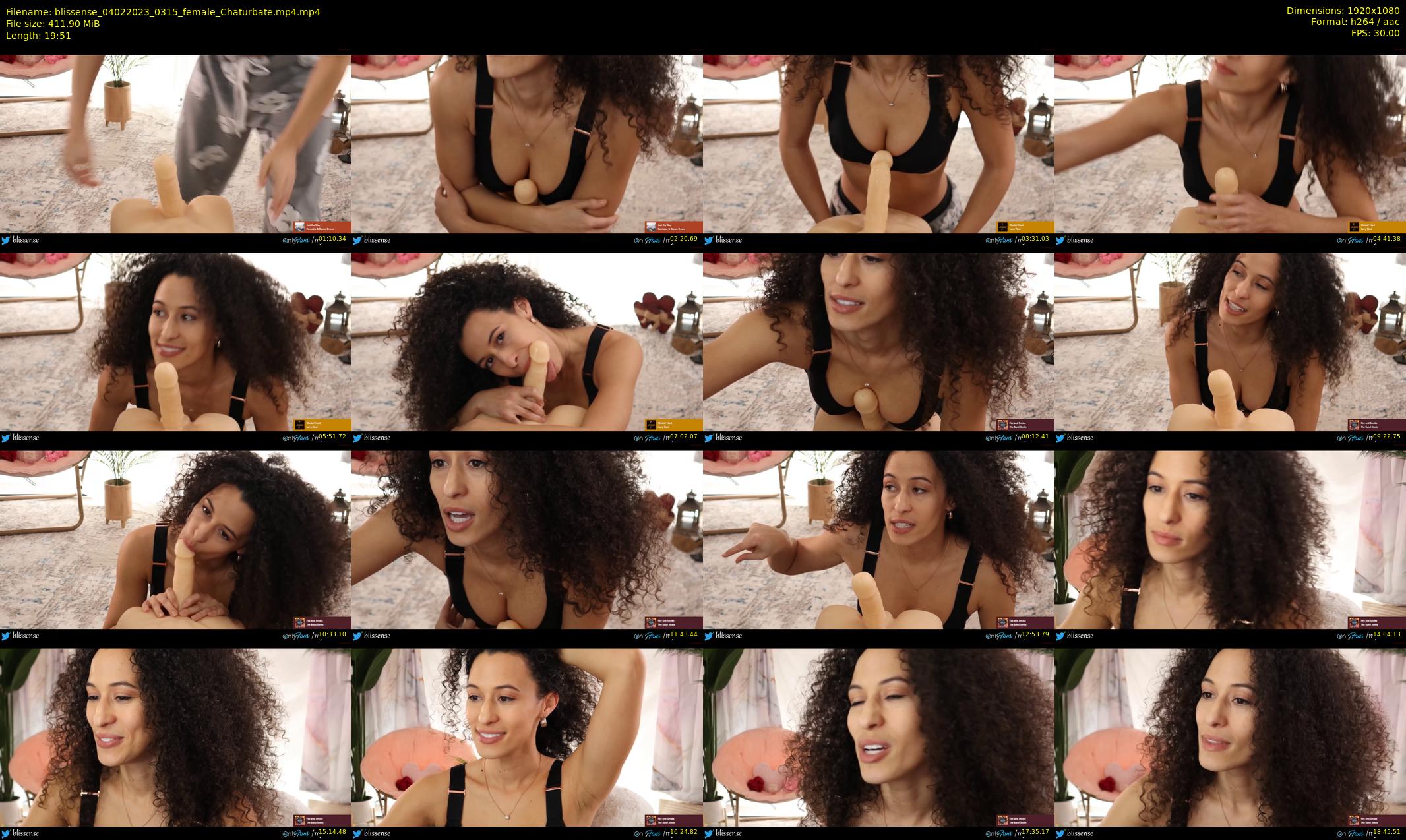 blissense — 20 minute Chaturbate female cam show recording, 1080p, Feb 4, 2023