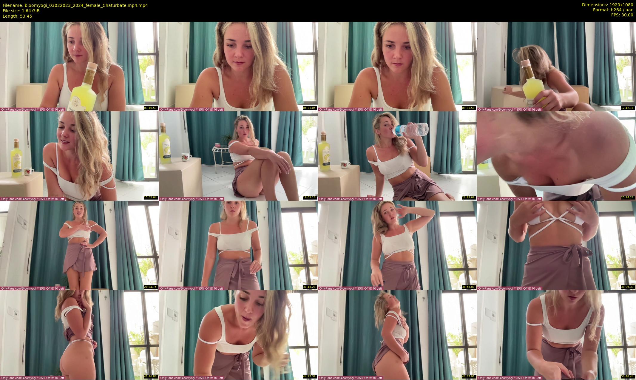 bloomyogi — 54 minute Chaturbate female cam show recording, 1080p, Feb 3, 2023