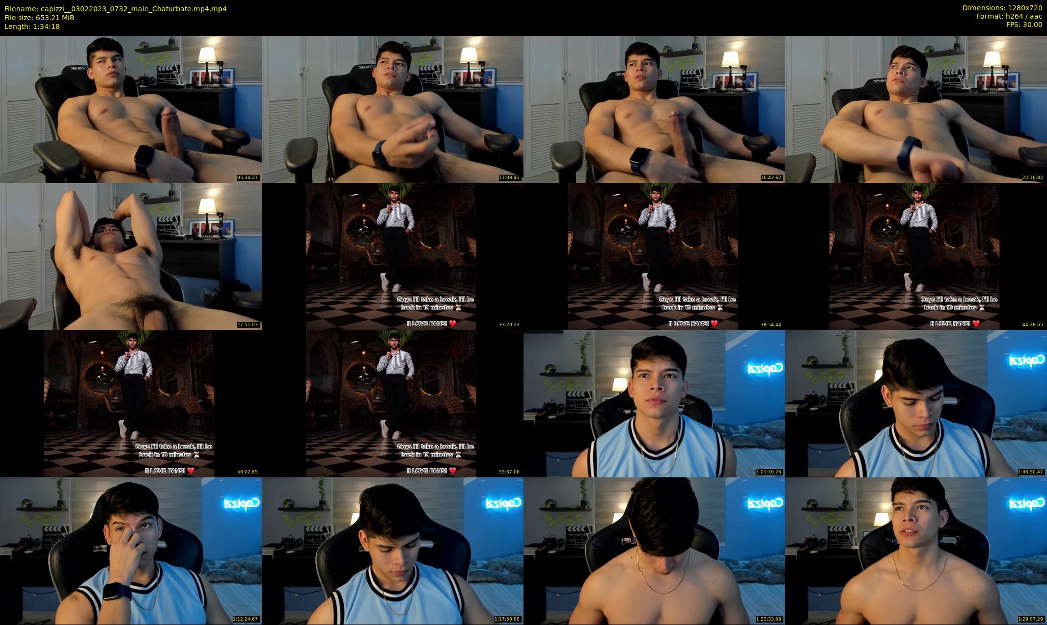 capizzi_ — 95 minute Chaturbate male cam show recording, 720p, Feb 3, 2023