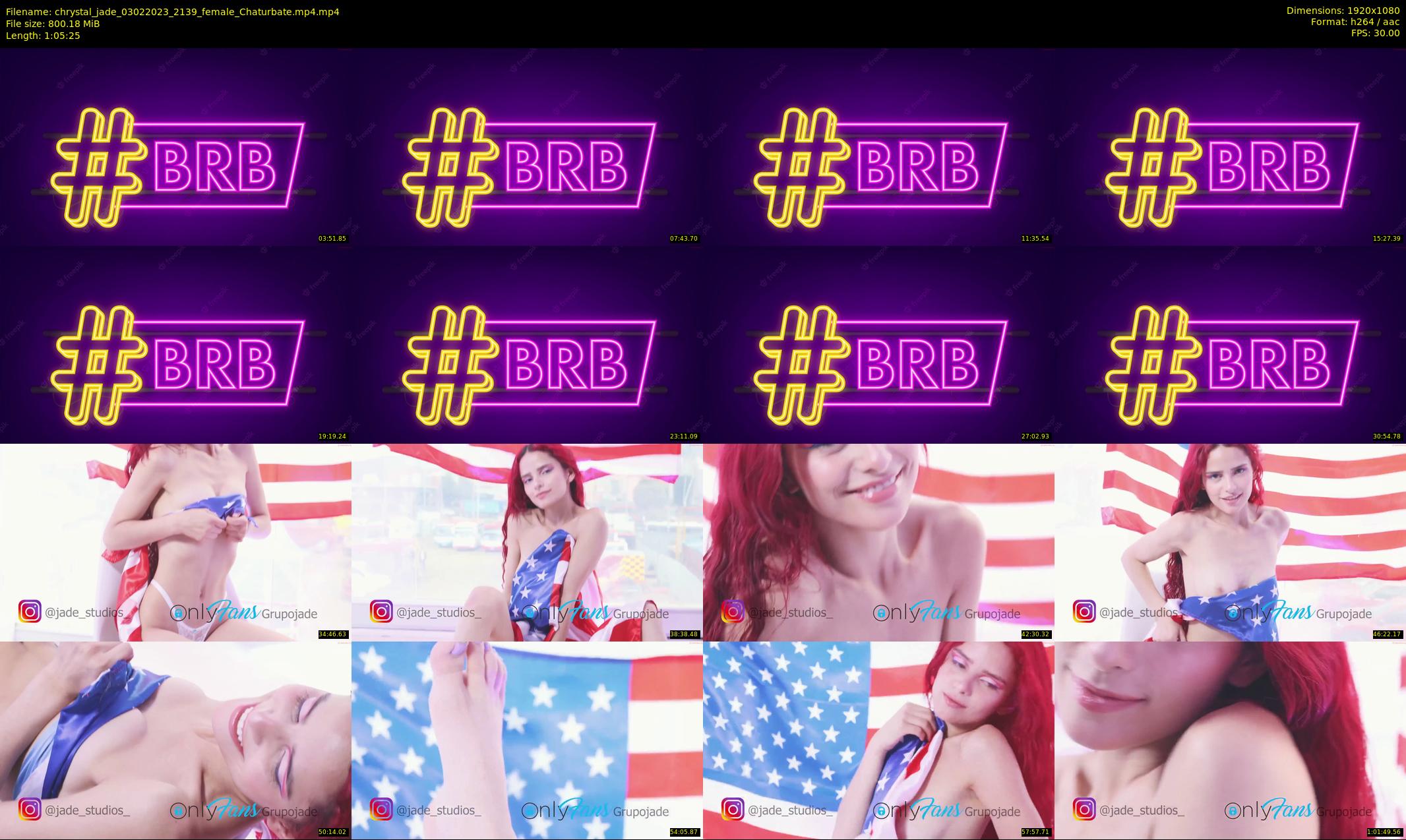 chrystal_jade — 66 minute Chaturbate female cam show recording, 1080p, Feb 3, 2023