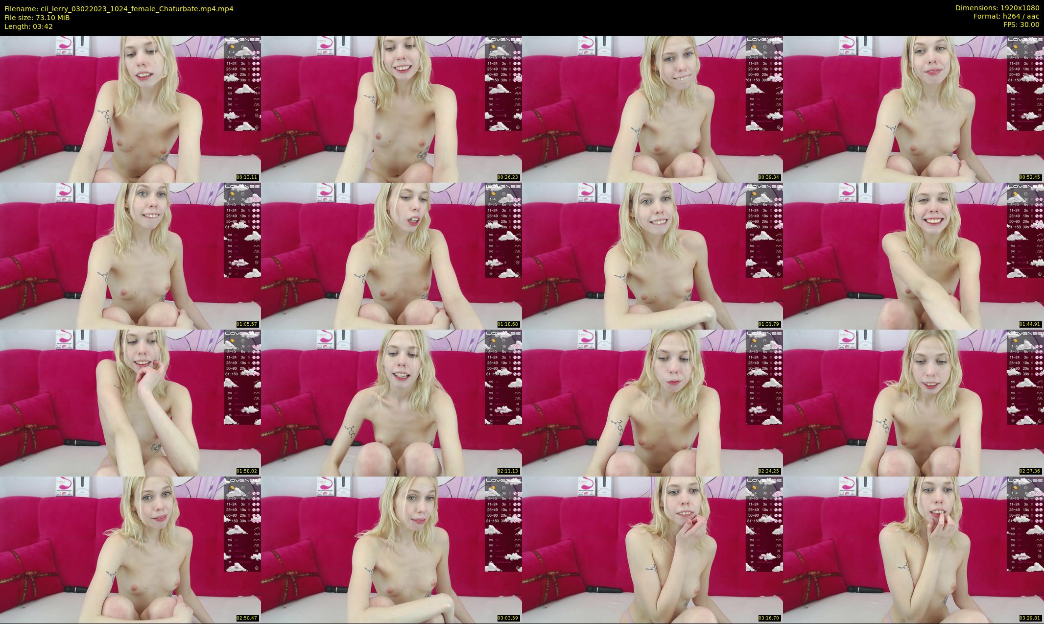cii_lerry — 4 minute Chaturbate female cam show recording, 1080p, Feb 3, 2023
