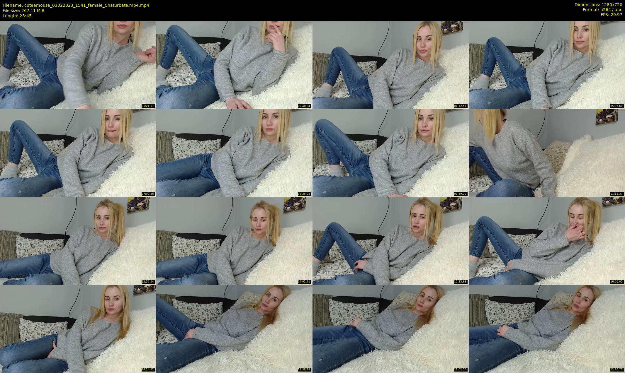 cuteemouse — 24 minute Chaturbate female cam show recording, 720p, Feb 3, 2023