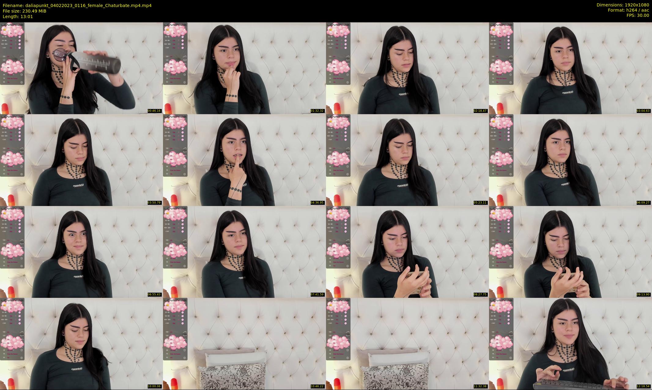 daliapunkt — 14 minute Chaturbate female cam show recording, 1080p, Feb 4, 2023