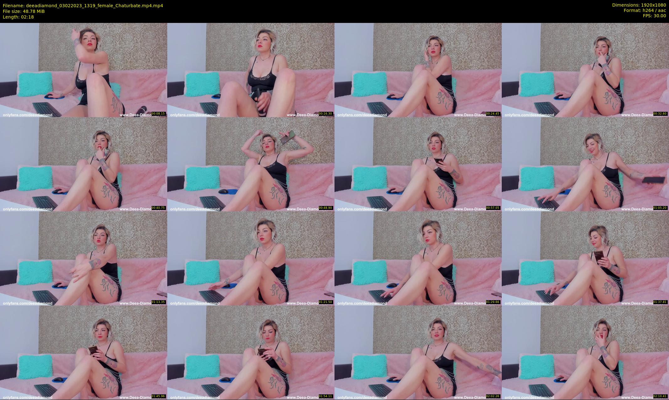 deeadiamond — 3 minute Chaturbate female cam show recording, 1080p, Feb 3, 2023