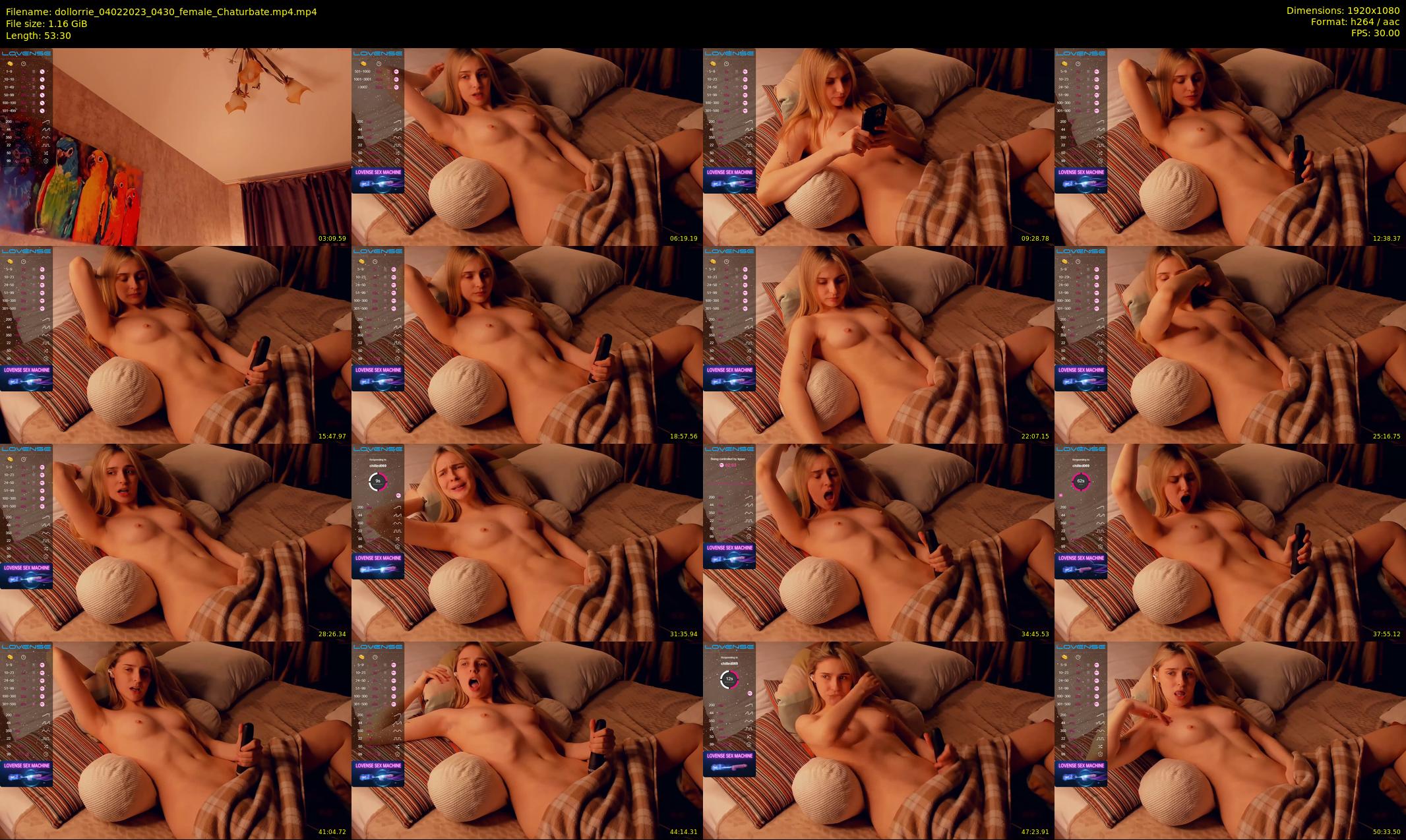 dollorrie — 54 minute Chaturbate couple cam show recording, 1080p, Feb 4, 2023
