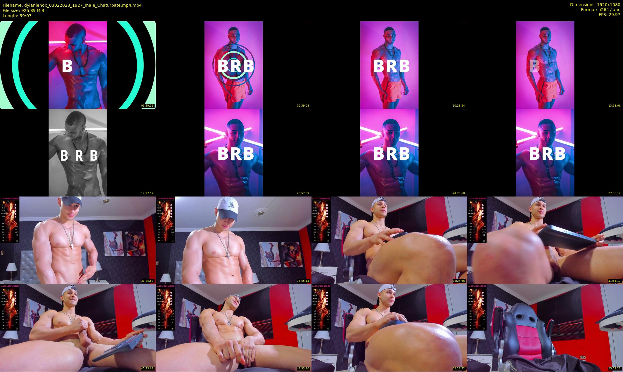 dylanlenox — 60 minute Chaturbate male cam show recording, 1080p, Feb 3, 2023