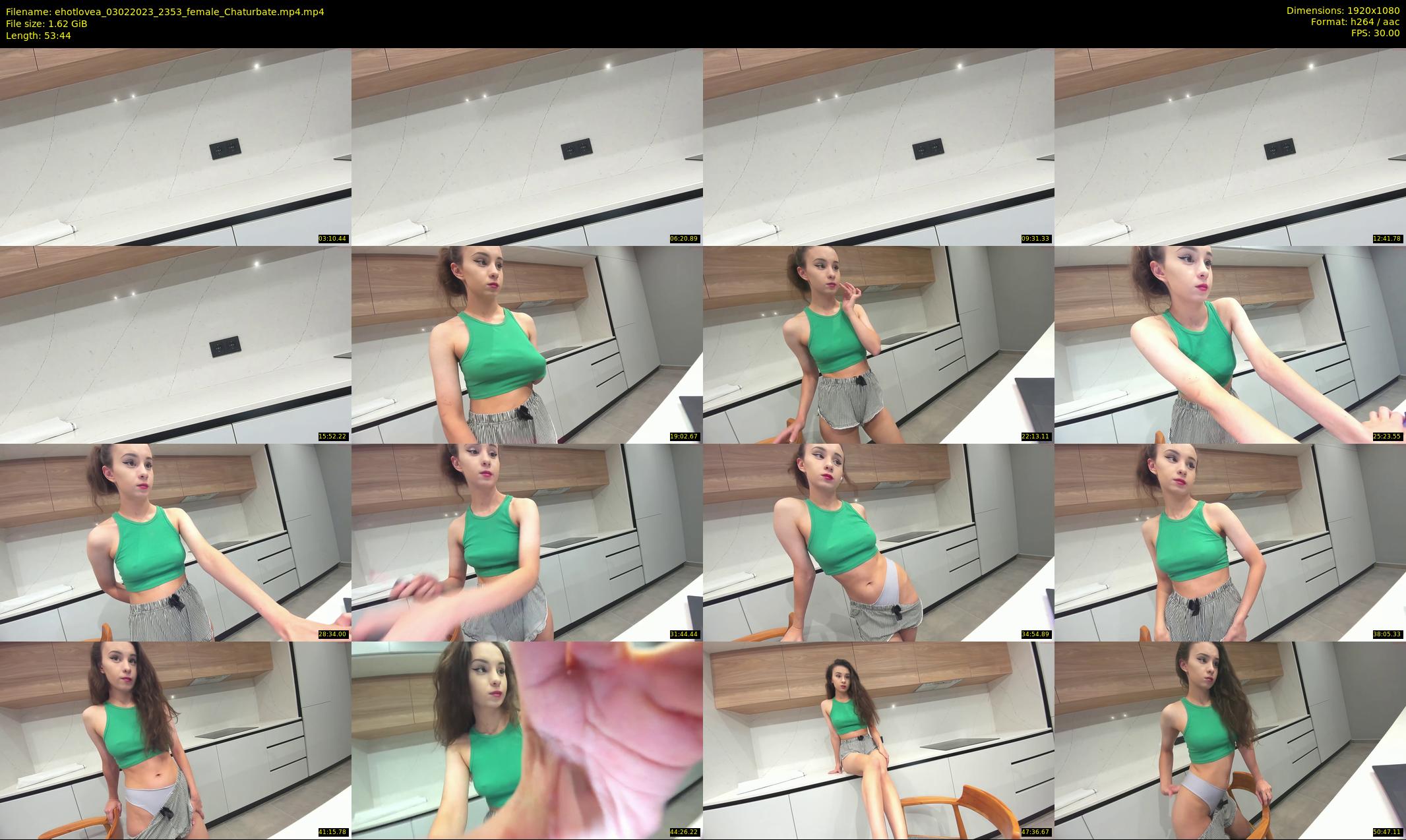 ehotlovea — 54 minute Chaturbate female cam show recording, 1080p, Feb 3, 2023