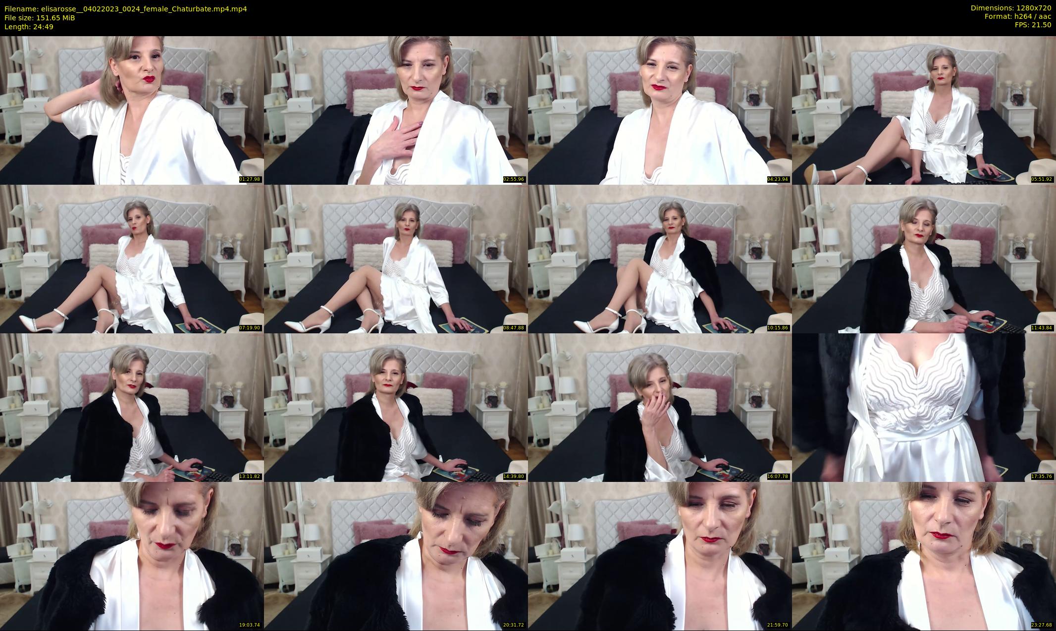 elisarosse_ — 25 minute Chaturbate female cam show recording, 720p, Feb 4, 2023