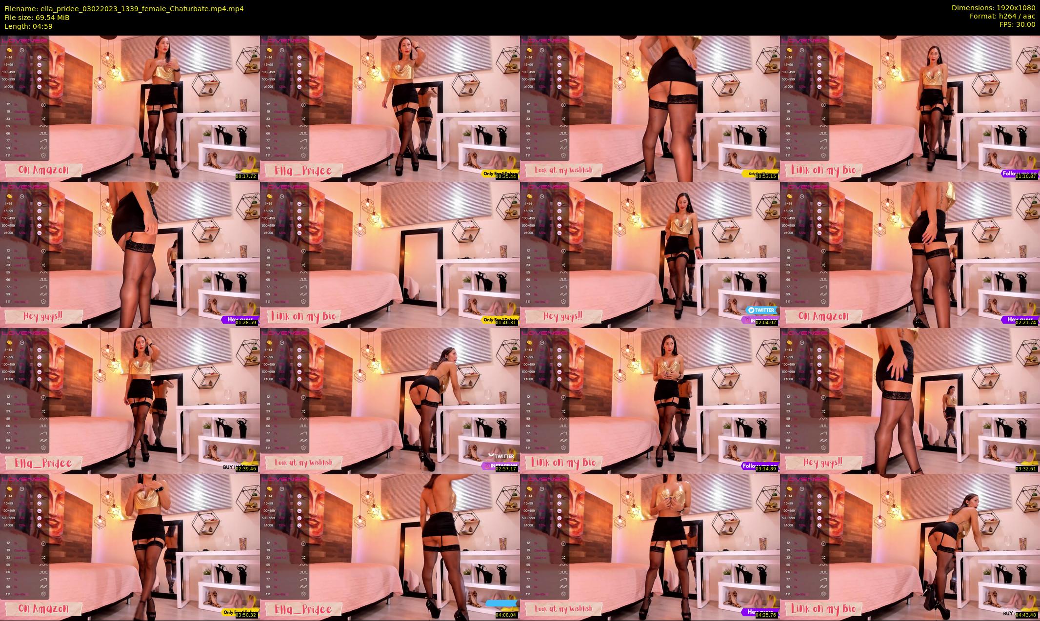 ella_pridee — 5 minute Chaturbate female cam show recording, 1080p, Feb 3, 2023