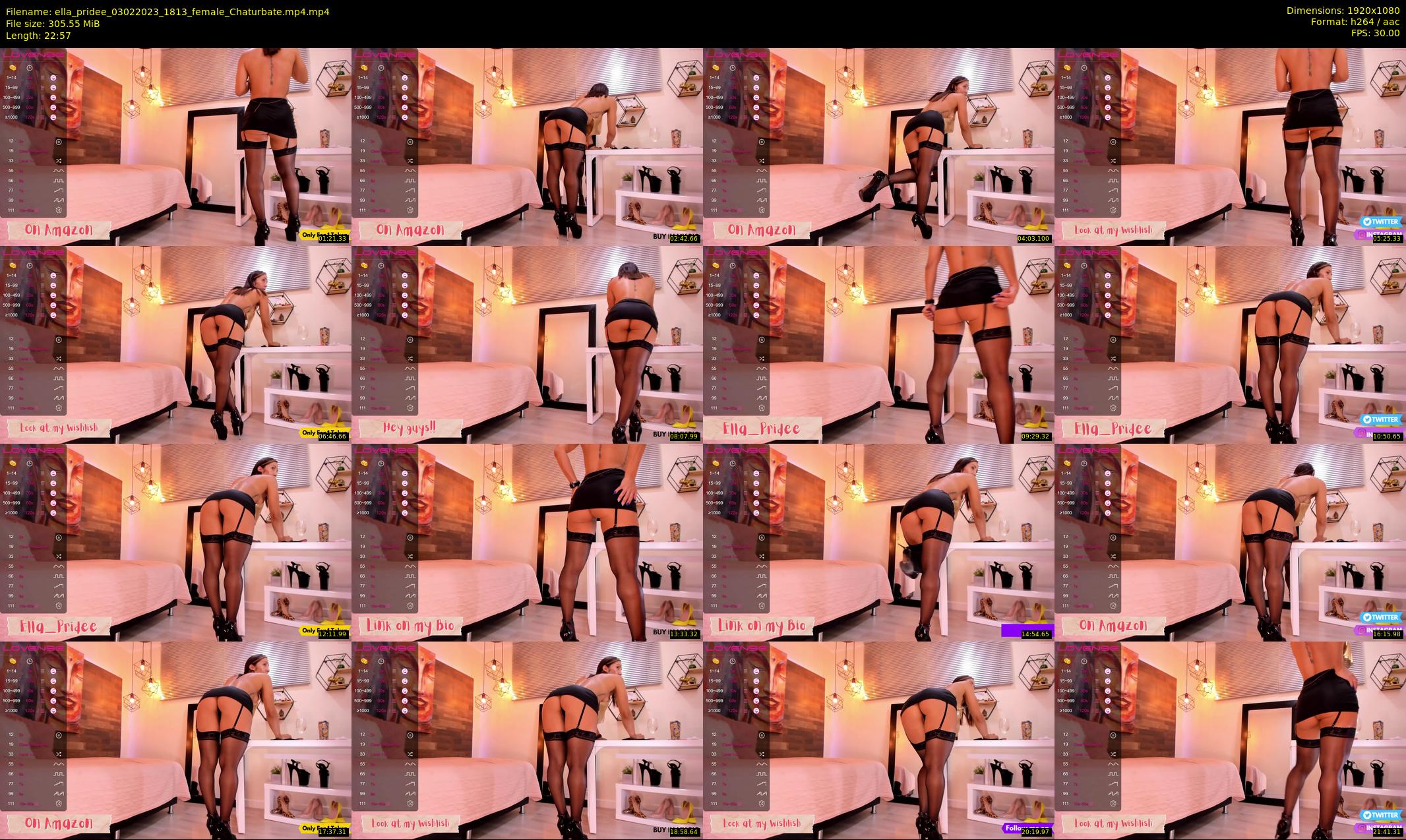 ella_pridee — 23 minute Chaturbate female cam show recording, 1080p, Feb 3, 2023
