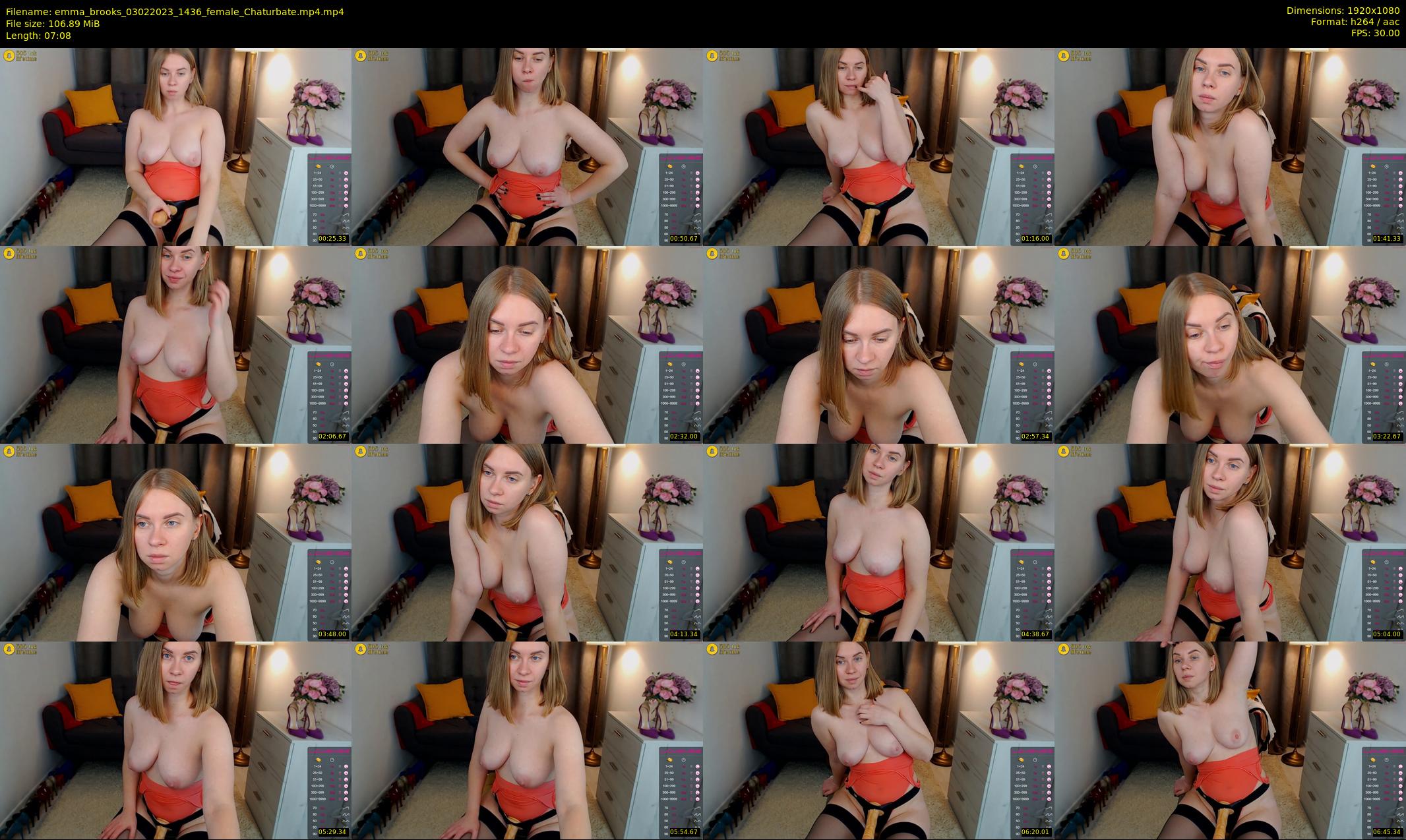 emma_brooks — 8 minute Chaturbate female cam show recording, 1080p, Feb 3, 2023