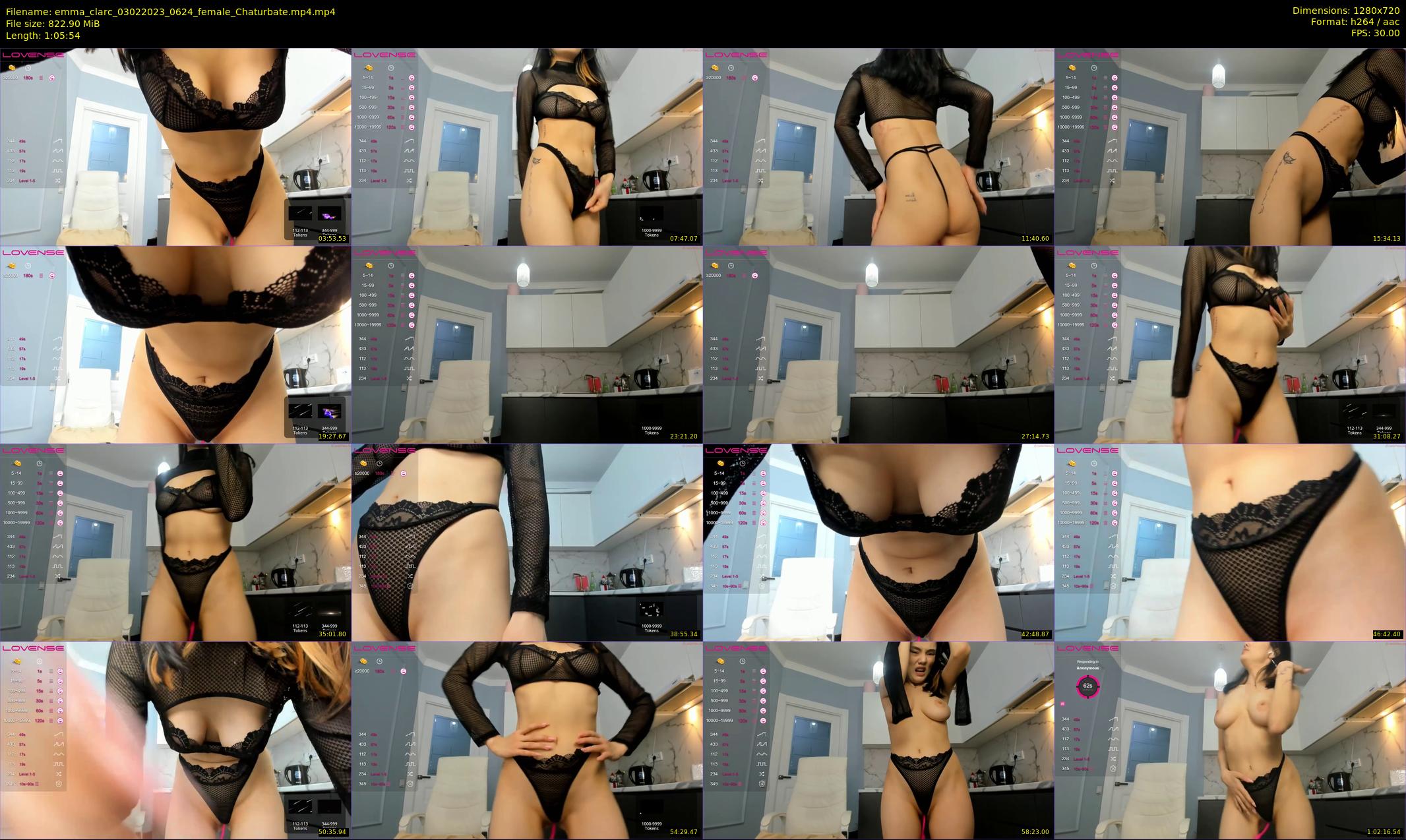 emma_clarc — 66 minute Chaturbate female cam show recording, 720p, Feb 3, 2023