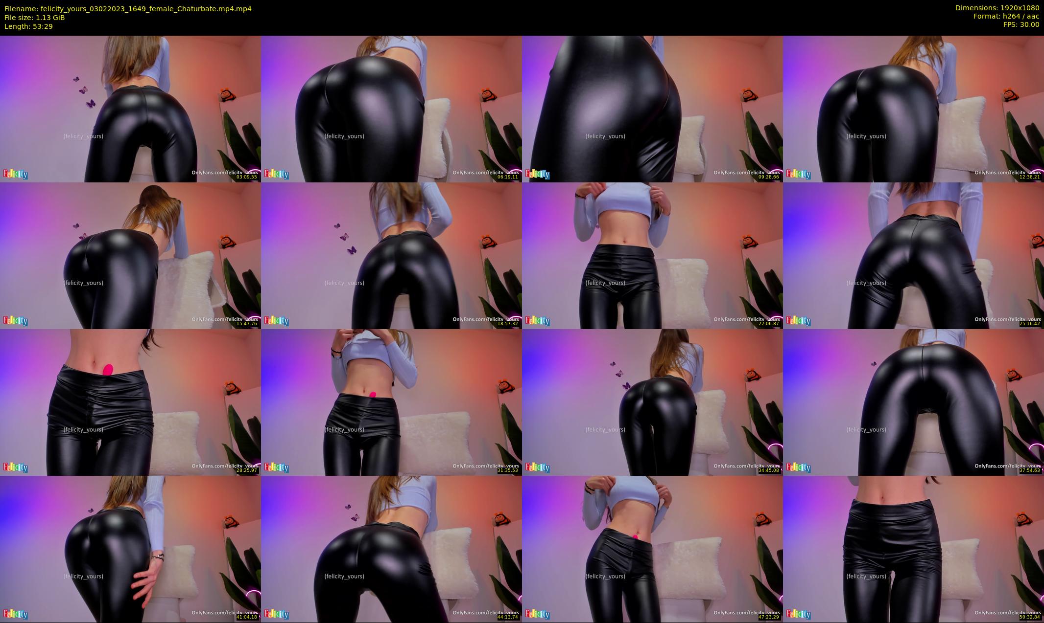 felicity_yours — 54 minute Chaturbate female cam show recording, 1080p, Feb 3, 2023