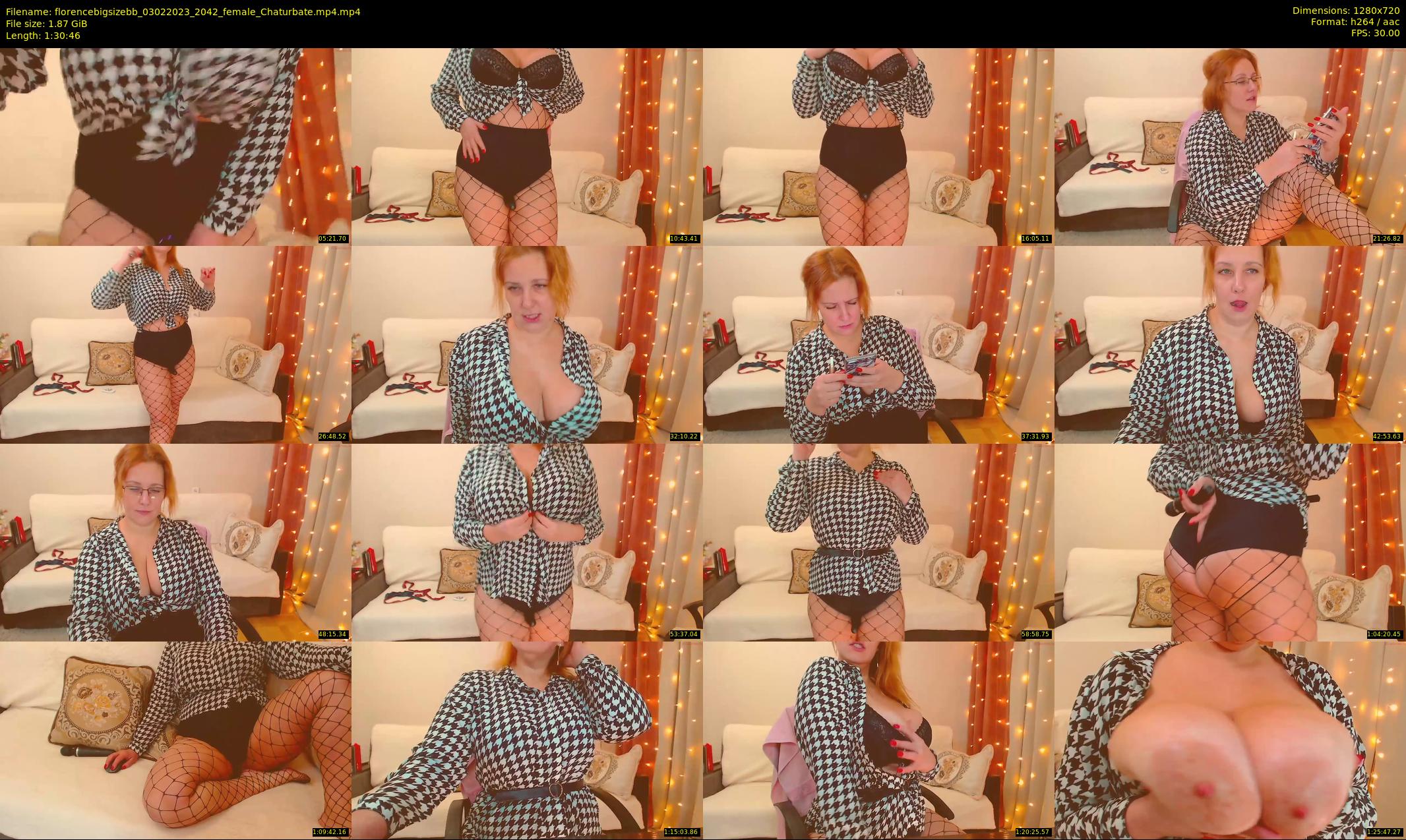 florencebigsizebb — 91 minute Chaturbate female cam show recording, 720p, Feb 3, 2023
