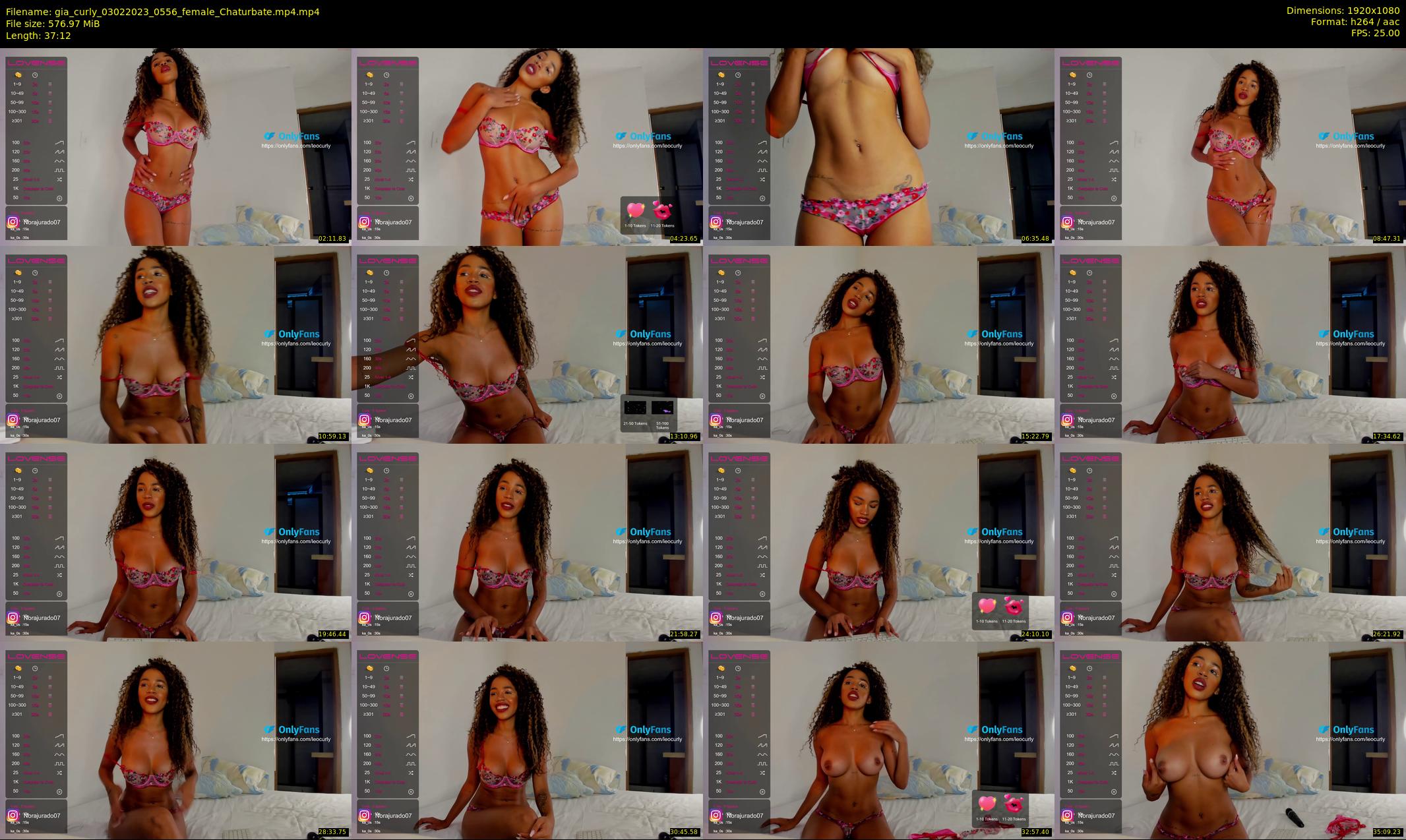 gia_curly — 38 minute Chaturbate female cam show recording, 1080p, Feb 3, 2023