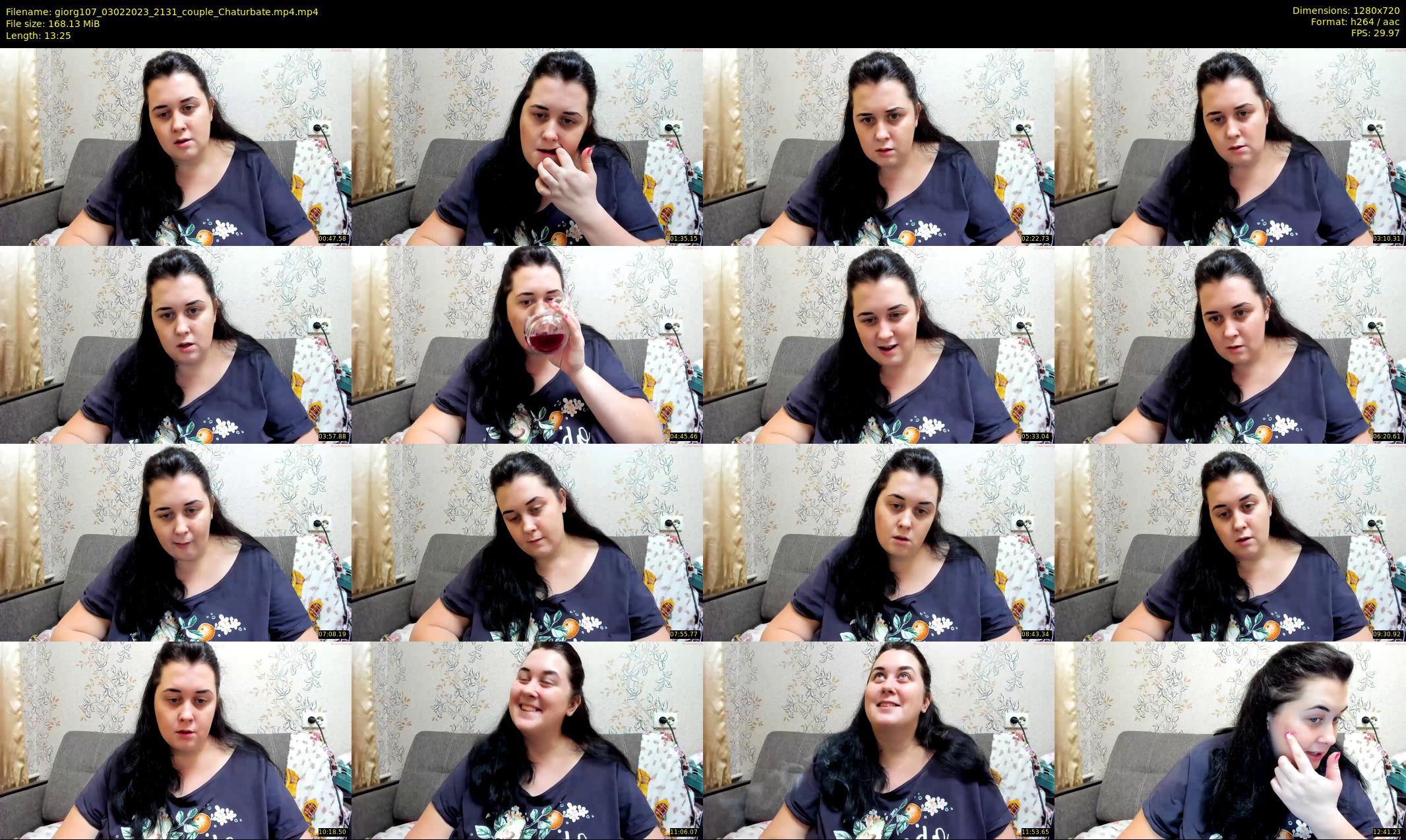 giorg107 — 14 minute Chaturbate couple cam show recording, 720p, Feb 3, 2023