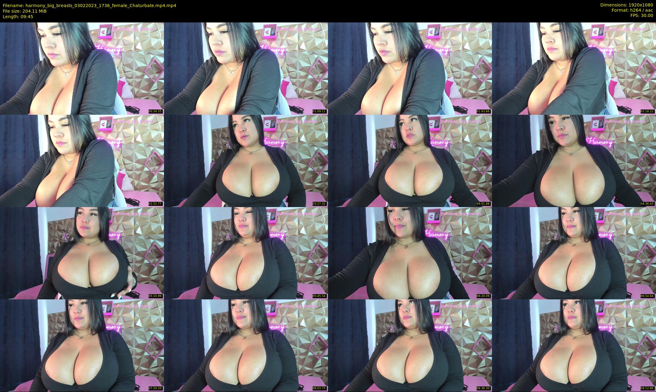 harmony_big_breasts — 10 minute Chaturbate female cam show recording, 1080p, Feb 3, 2023