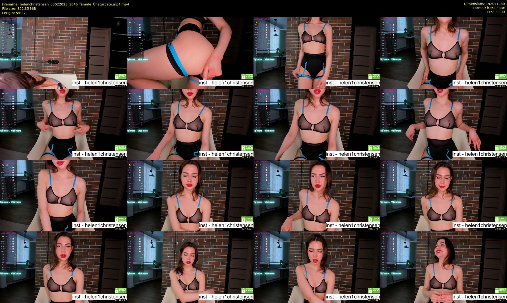 helenchristensen — 56 minute Chaturbate female cam show recording, 1080p, Feb 3, 2023