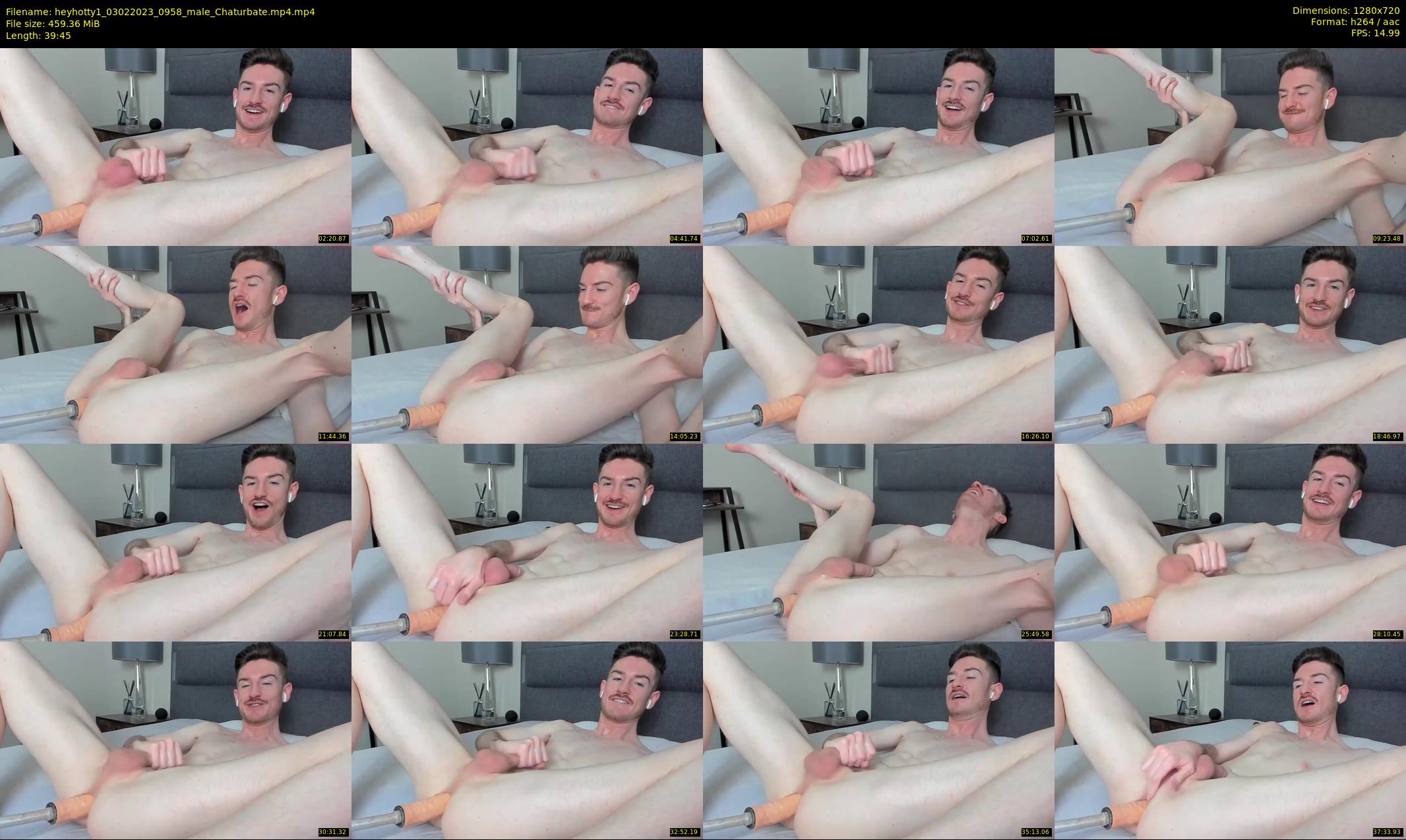 heyhotty1 — 40 minute Chaturbate male cam show recording, 720p, Feb 3, 2023