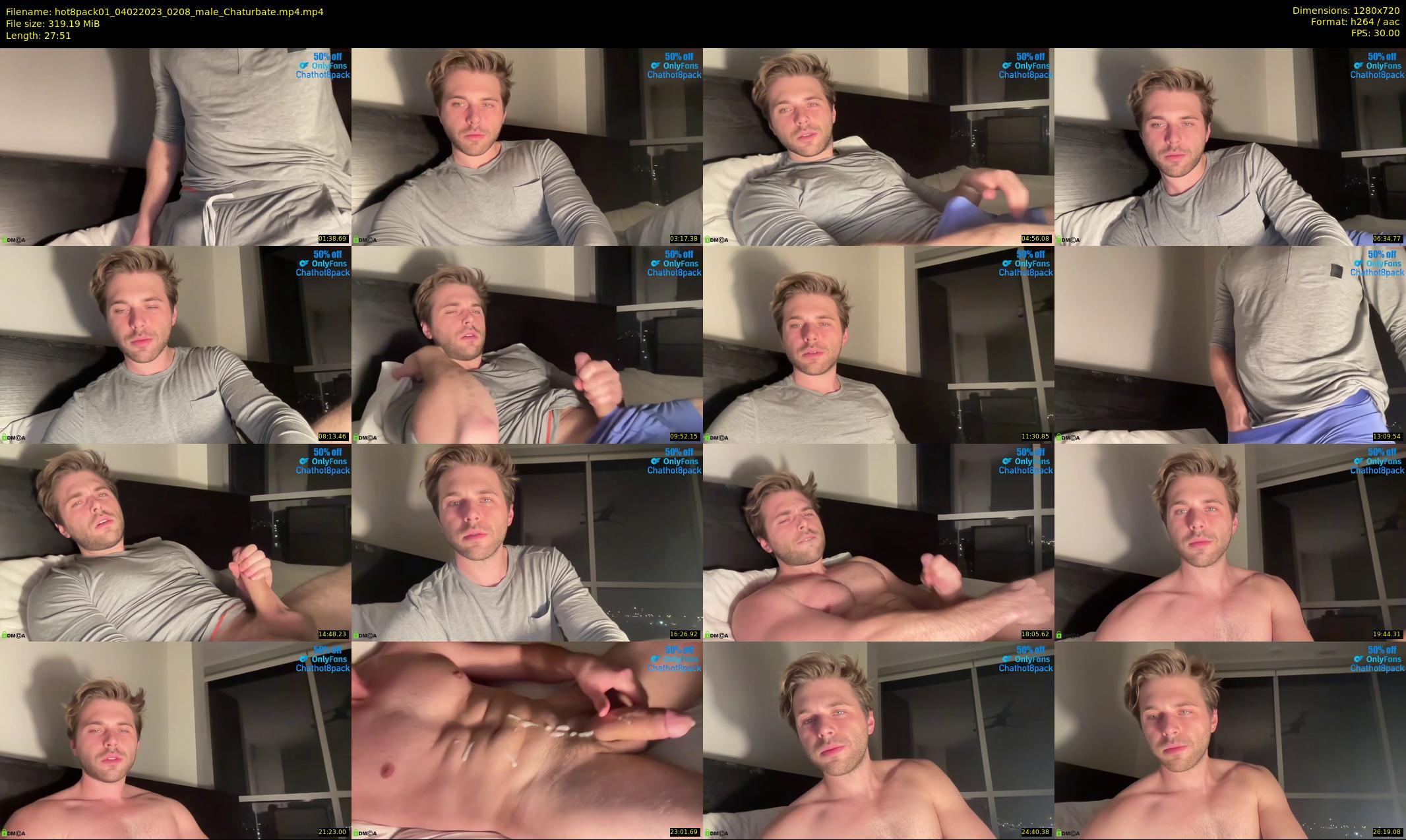 hot8pack01 — 28 minute Chaturbate male cam show recording, 720p, Feb 4, 2023