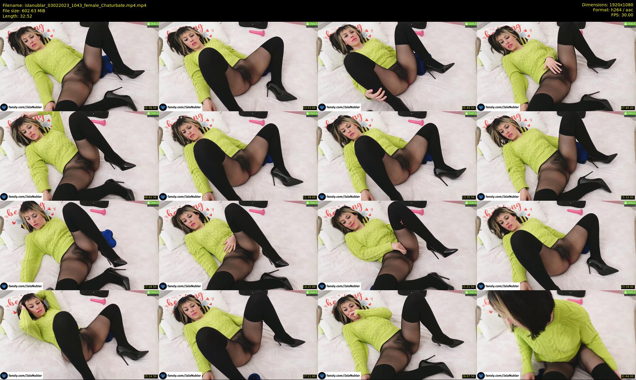 islanublar — 33 minute Chaturbate female cam show recording, 1080p, Feb 3, 2023