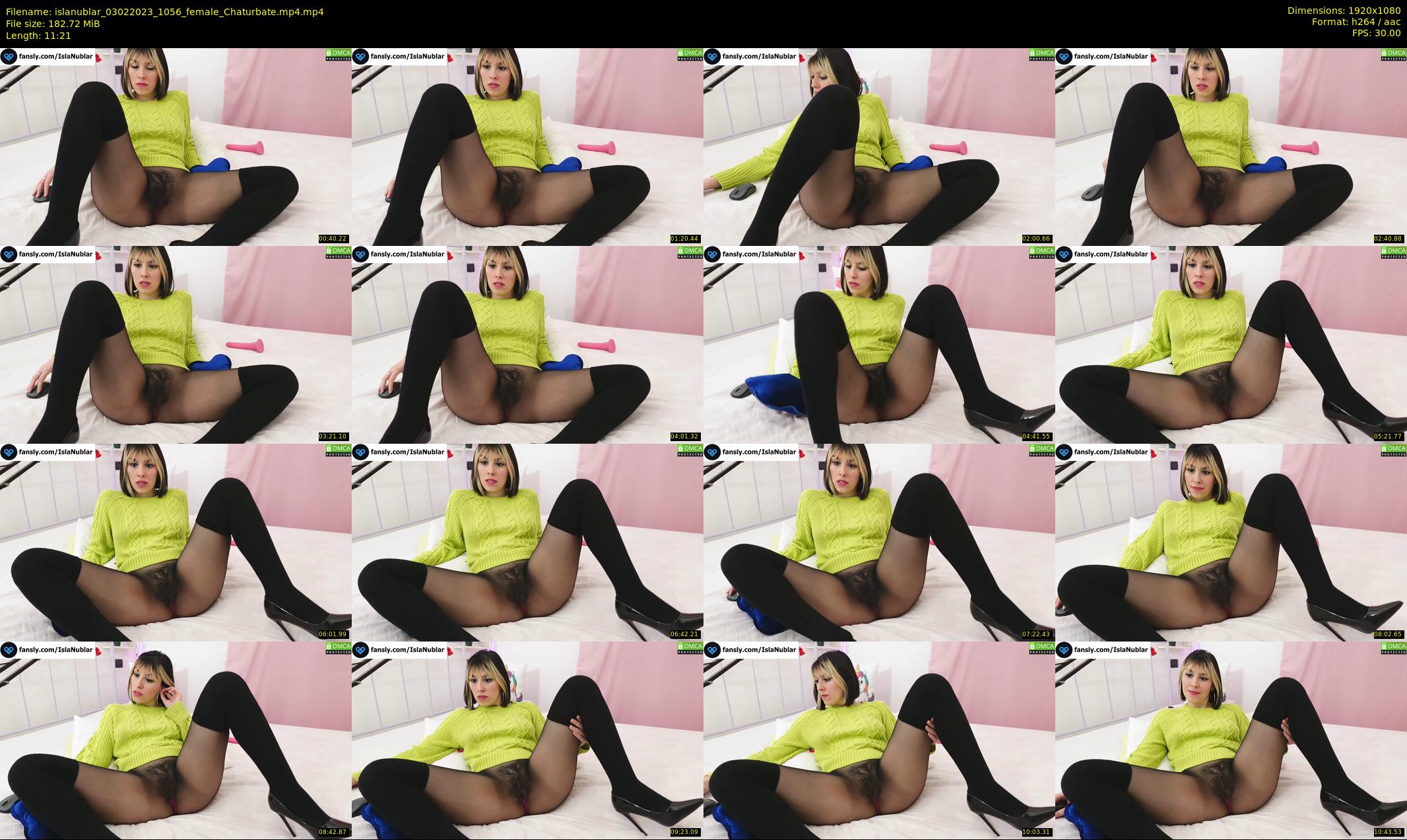 islanublar — 12 minute Chaturbate female cam show recording, 1080p, Feb 3, 2023