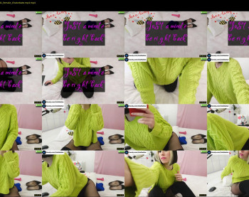 islanublar — 4 minute Chaturbate female cam show recording, 1080p, Feb 3, 2023