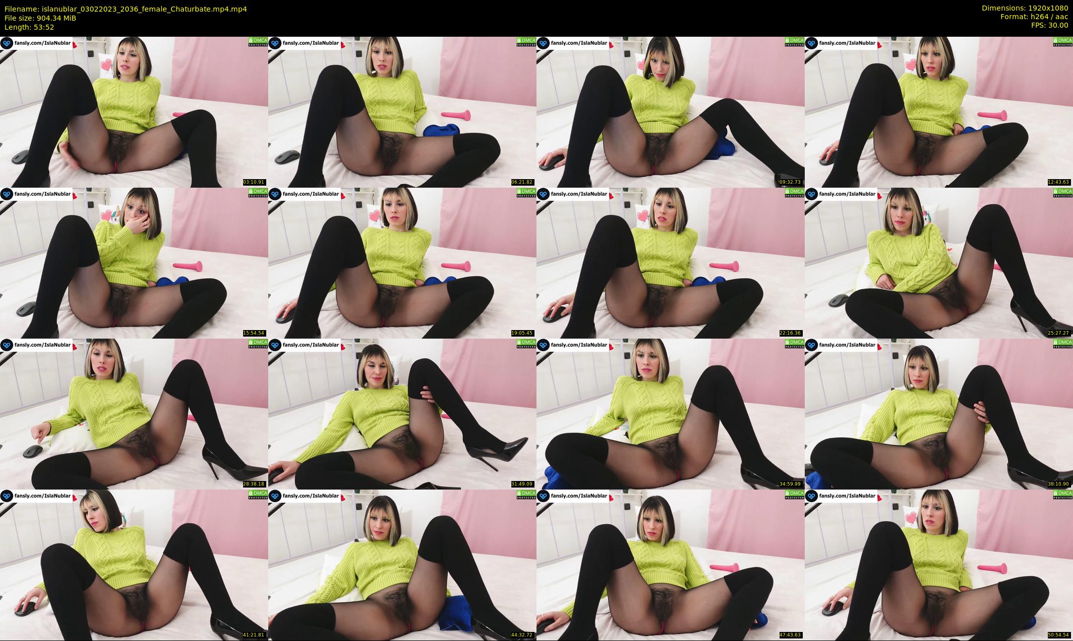 islanublar — 54 minute Chaturbate female cam show recording, 1080p, Feb 3, 2023