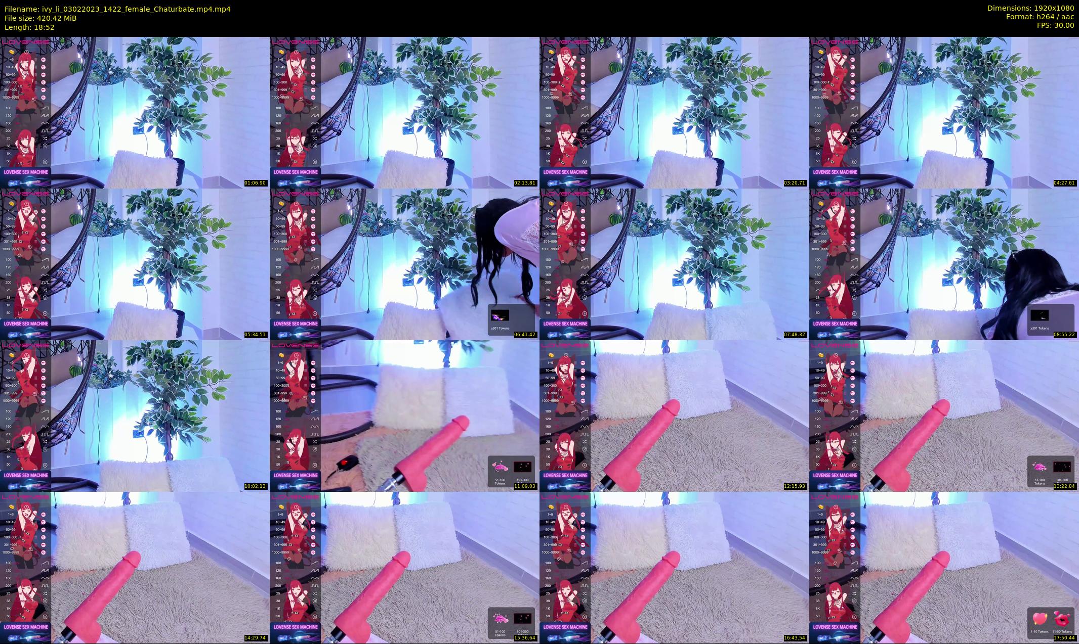 ivy_li — 19 minute Chaturbate female cam show recording, 1080p, Feb 3, 2023