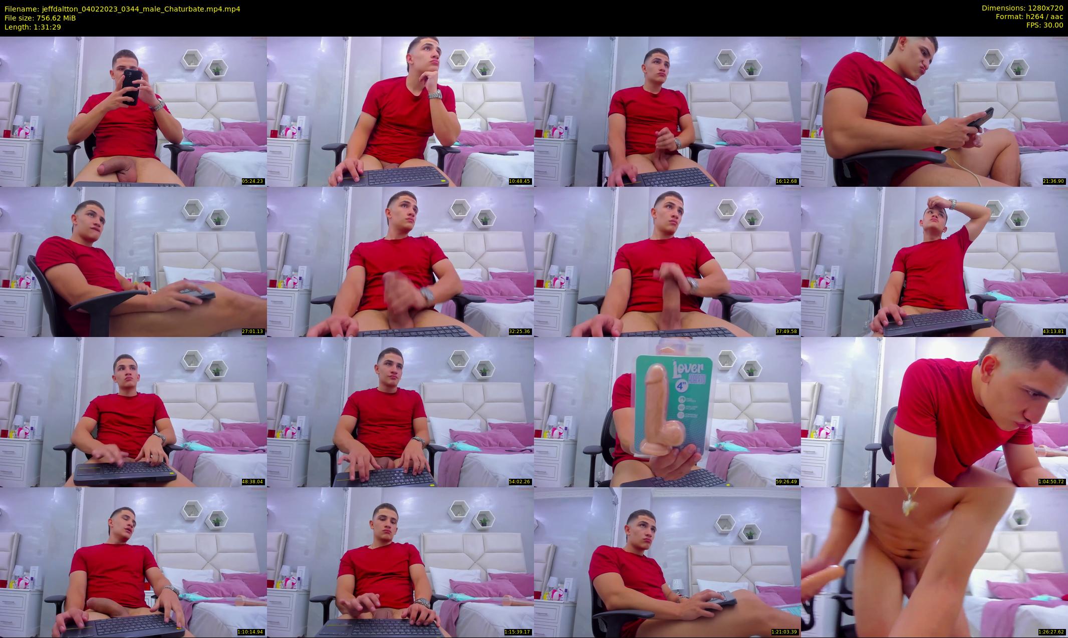 jeffdaltton — 92 minute Chaturbate male cam show recording, 720p, Feb 4, 2023