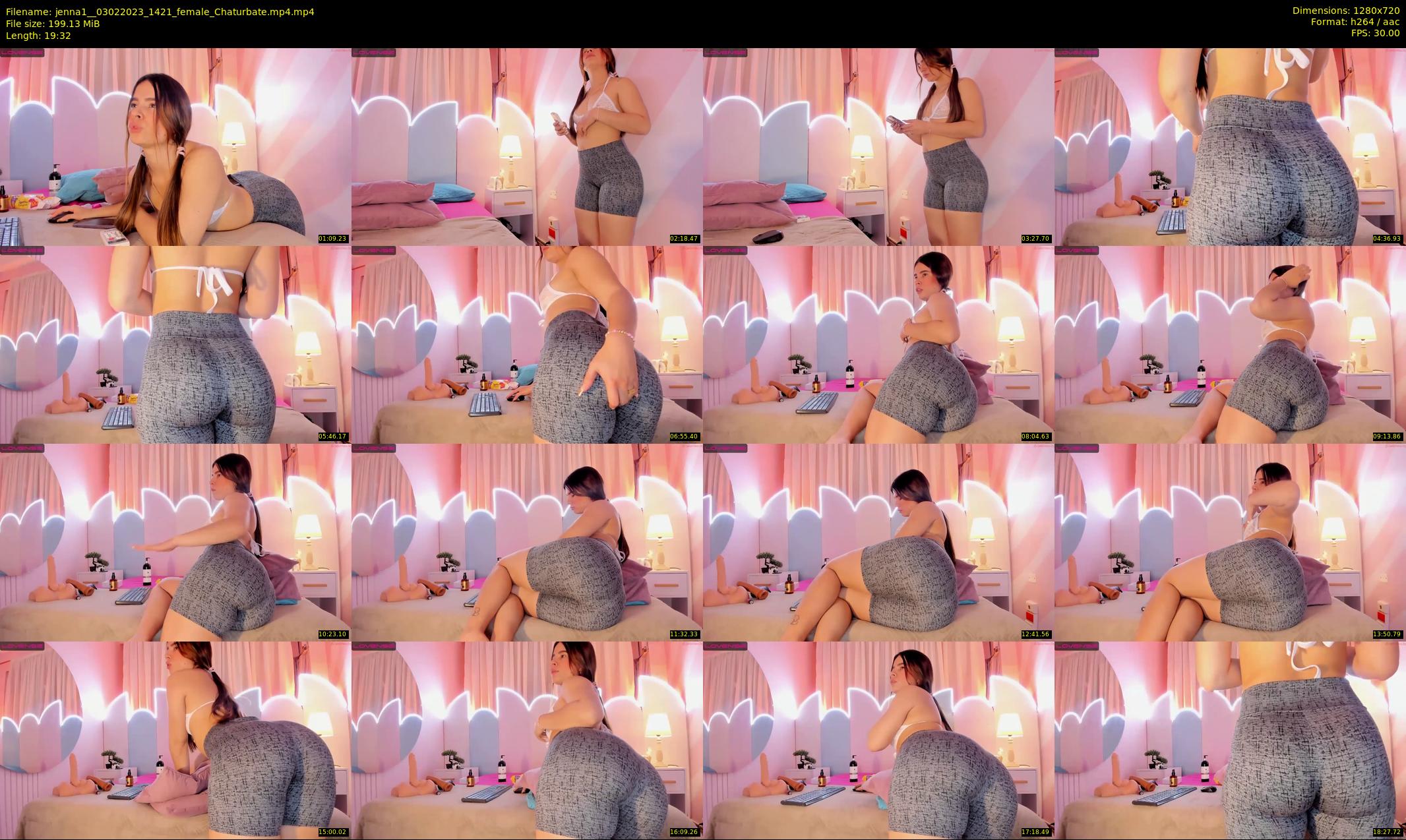 jenna1_ — 20 minute Chaturbate female cam show recording, 720p, Feb 3, 2023